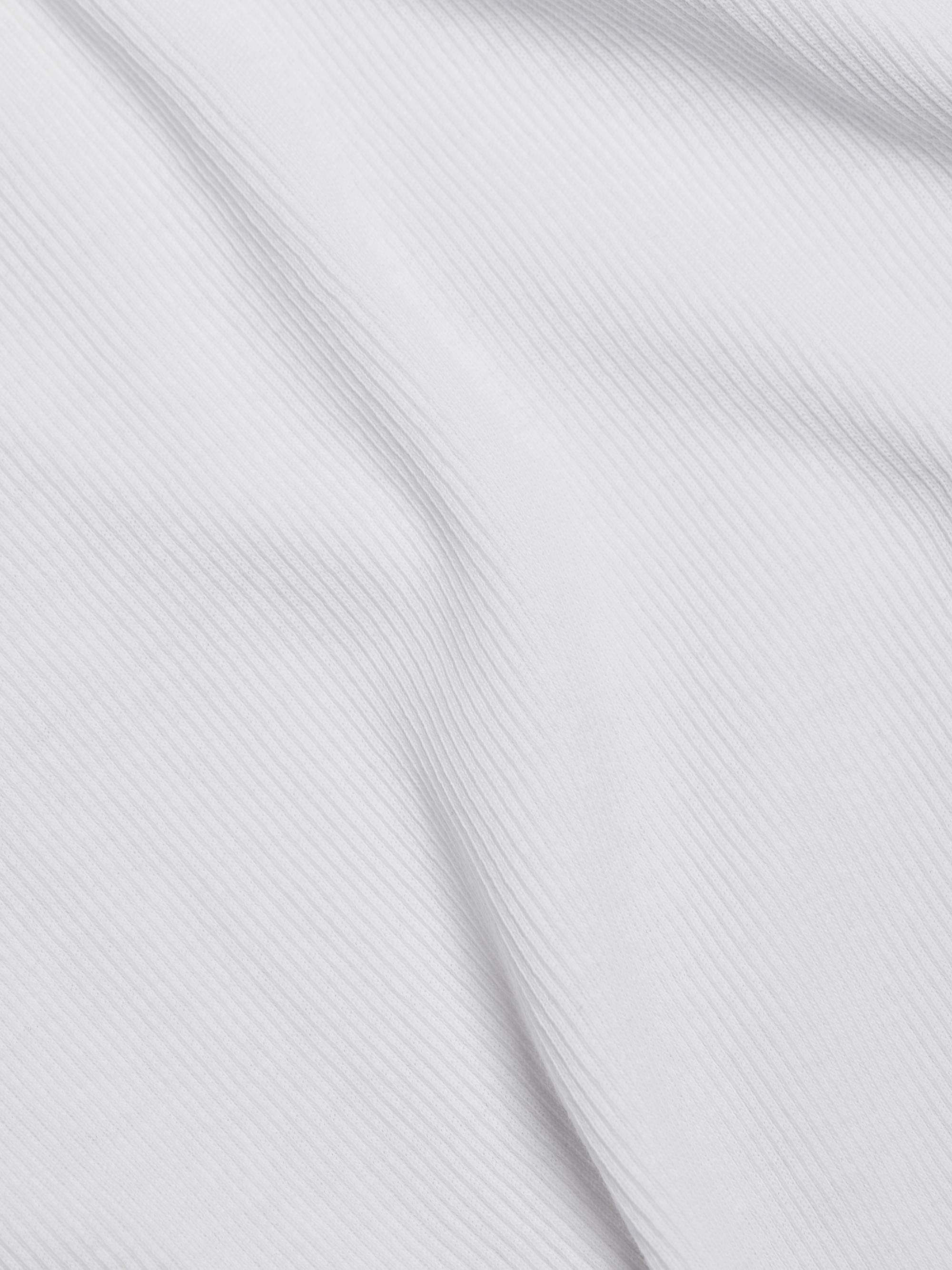 EB Denim Women's Curve Rib-Knit Tank Top - White | Thumbnail 7