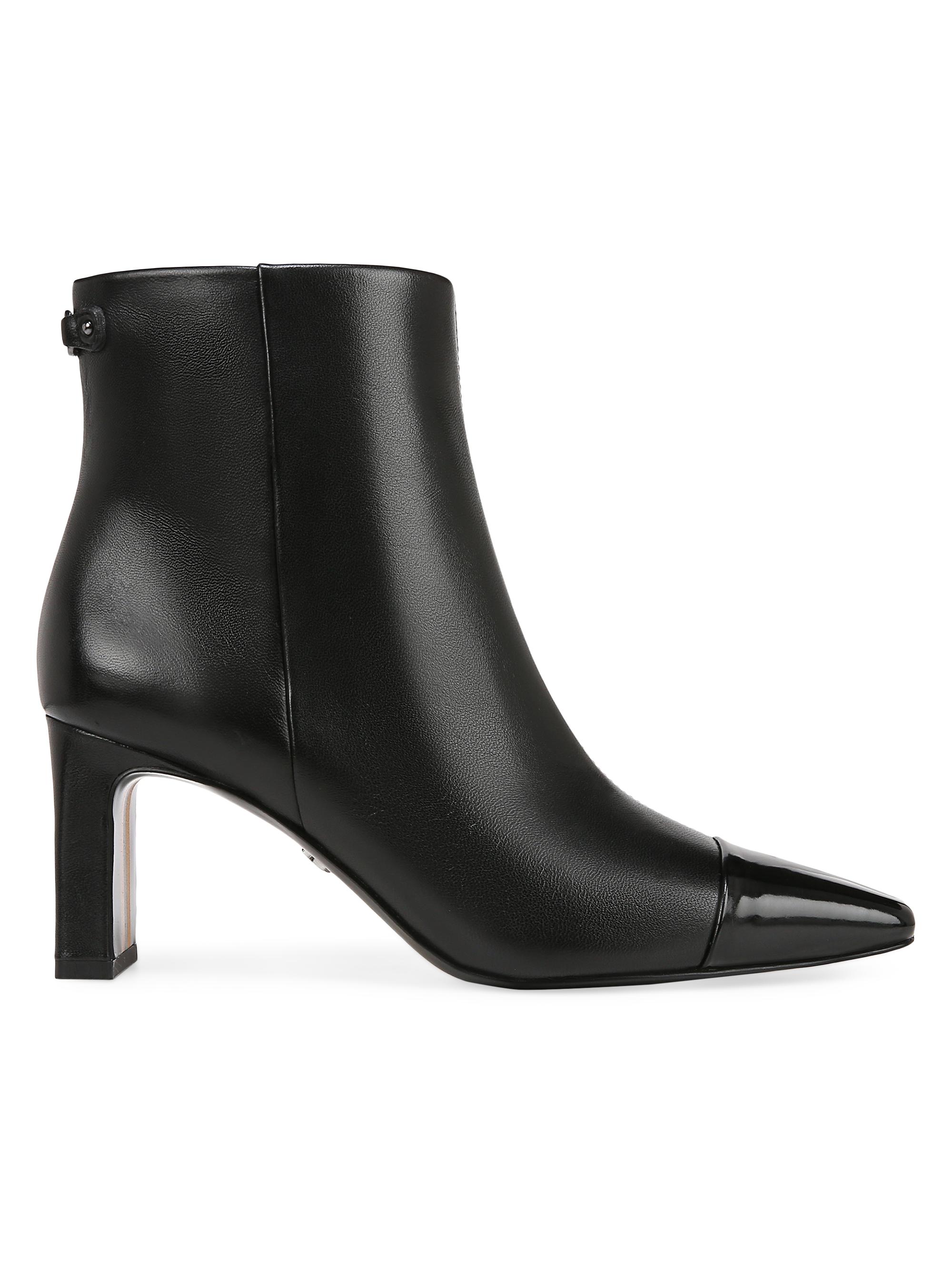 Sam Edelman Women's Saige 2 Cap-Toe Booties - Black