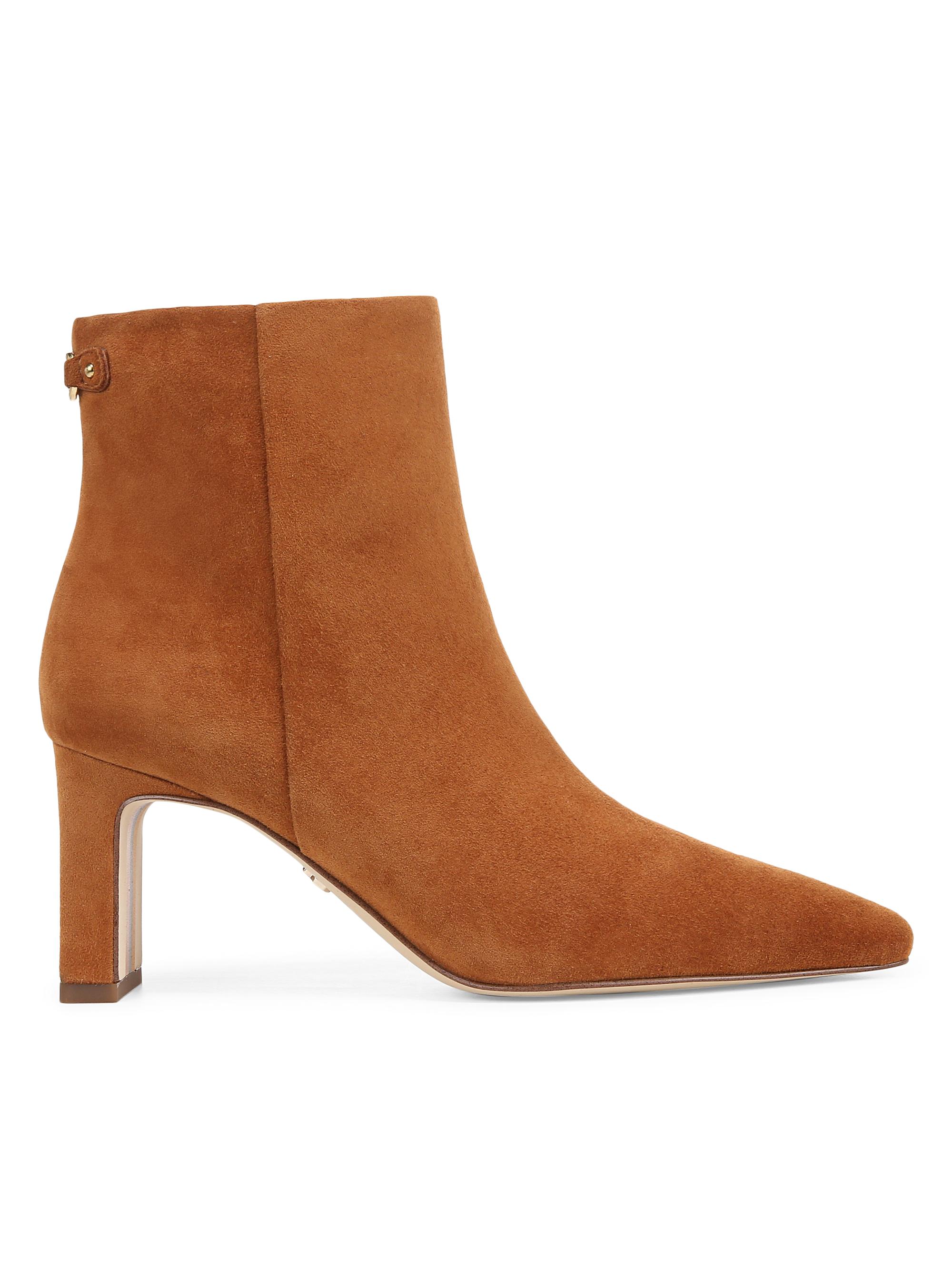 Sam Edelman Saige 70MM Leather Booties | Saks Fifth Avenue