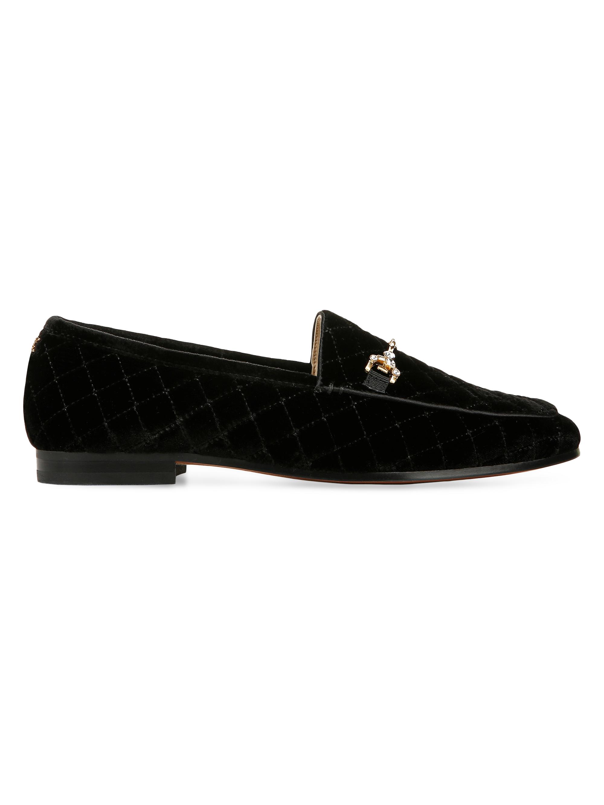 Sam Edelman Women's Loraine Regal Quilted Loafers - Brightscarlet