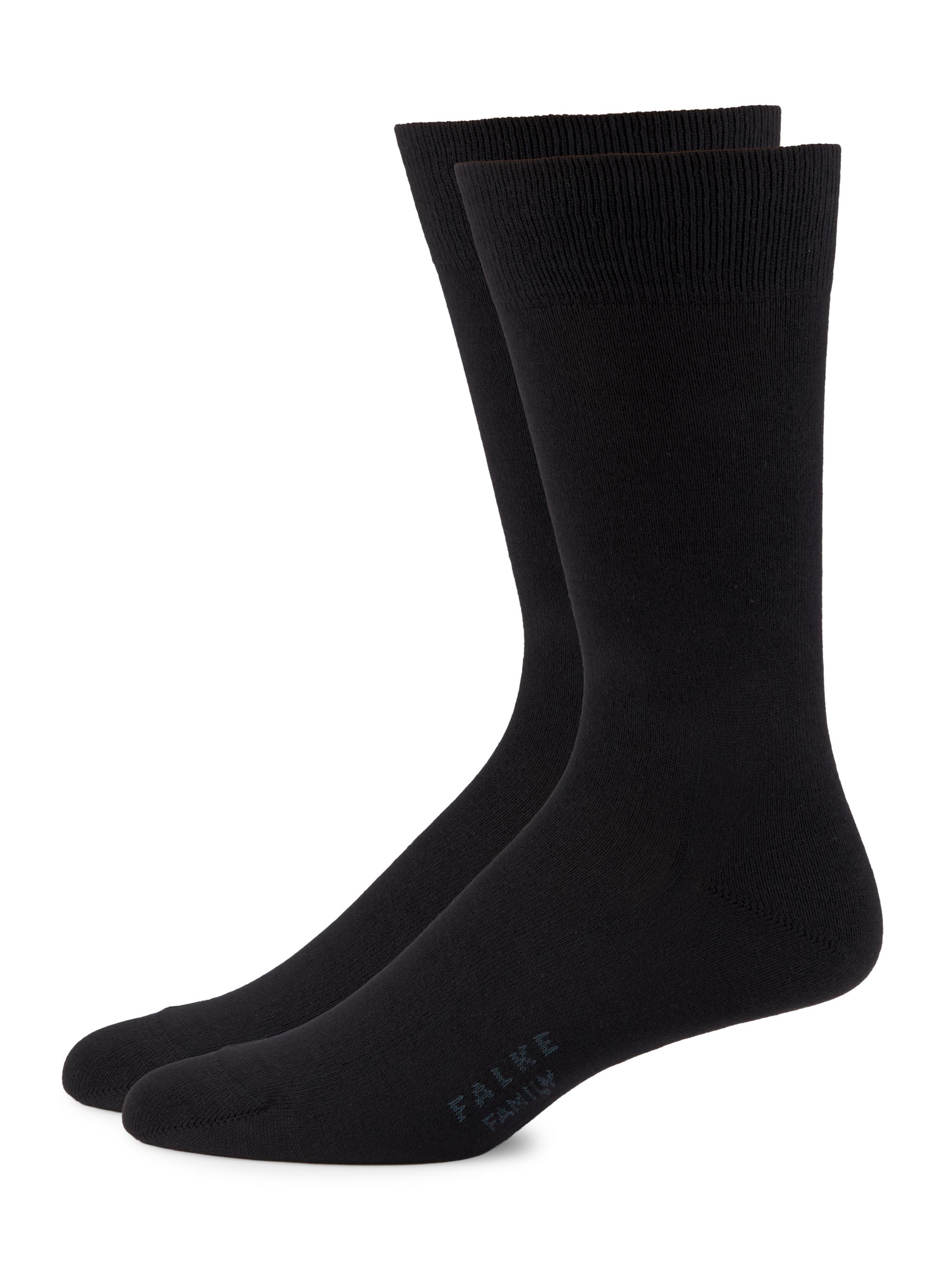 Falke Men's Family Cotton Socks - Dark Navy