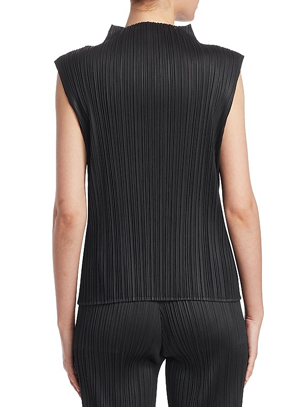 Shop Pleats Please Issey Miyake Basics High-Neck Top | Saks Shop Pleats Please Issey Miyake Basics High-Neck Top | Saks