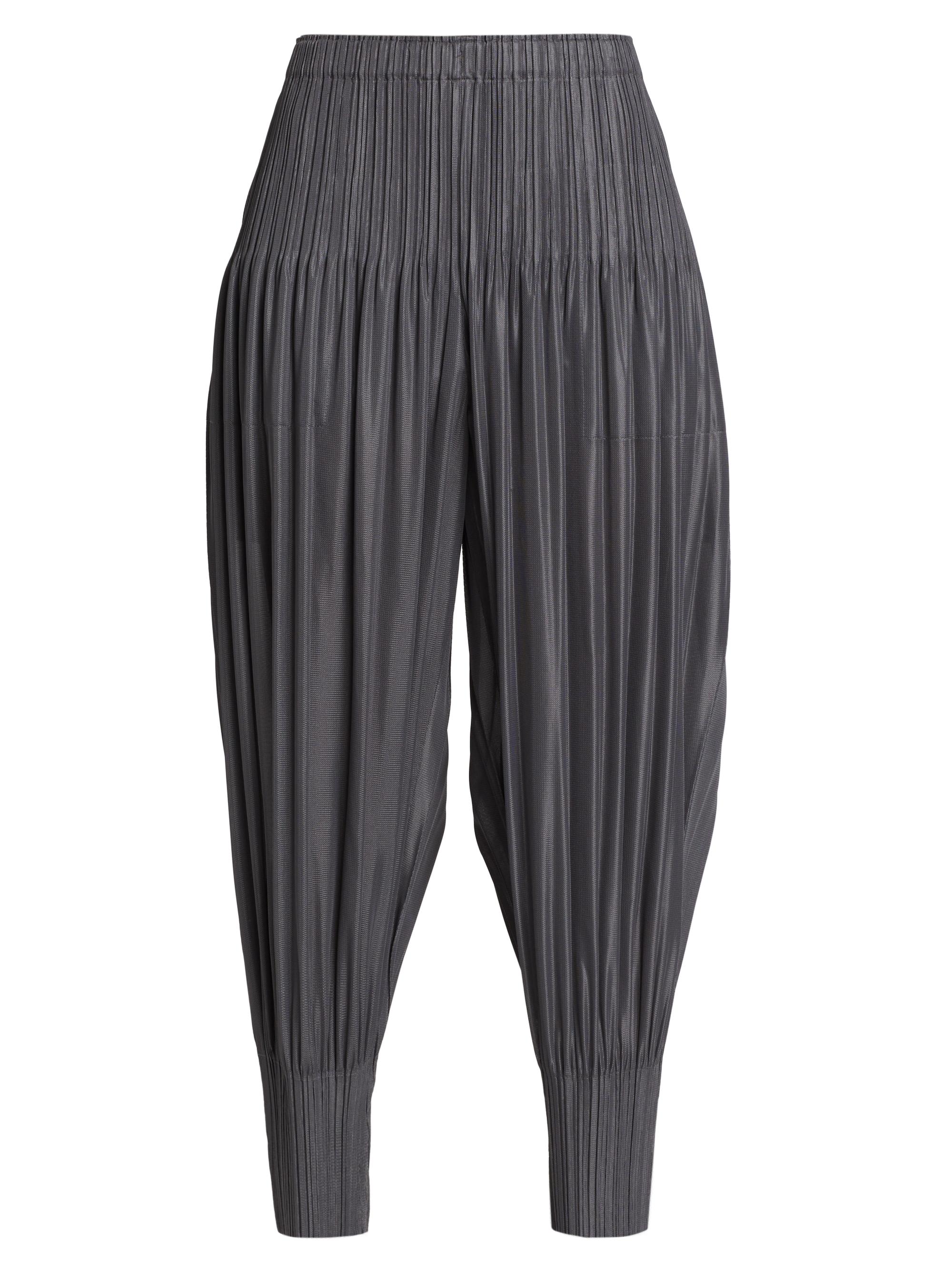 Pleats Please Issey Miyake Fluffy Basics Tapered Pants | Saks