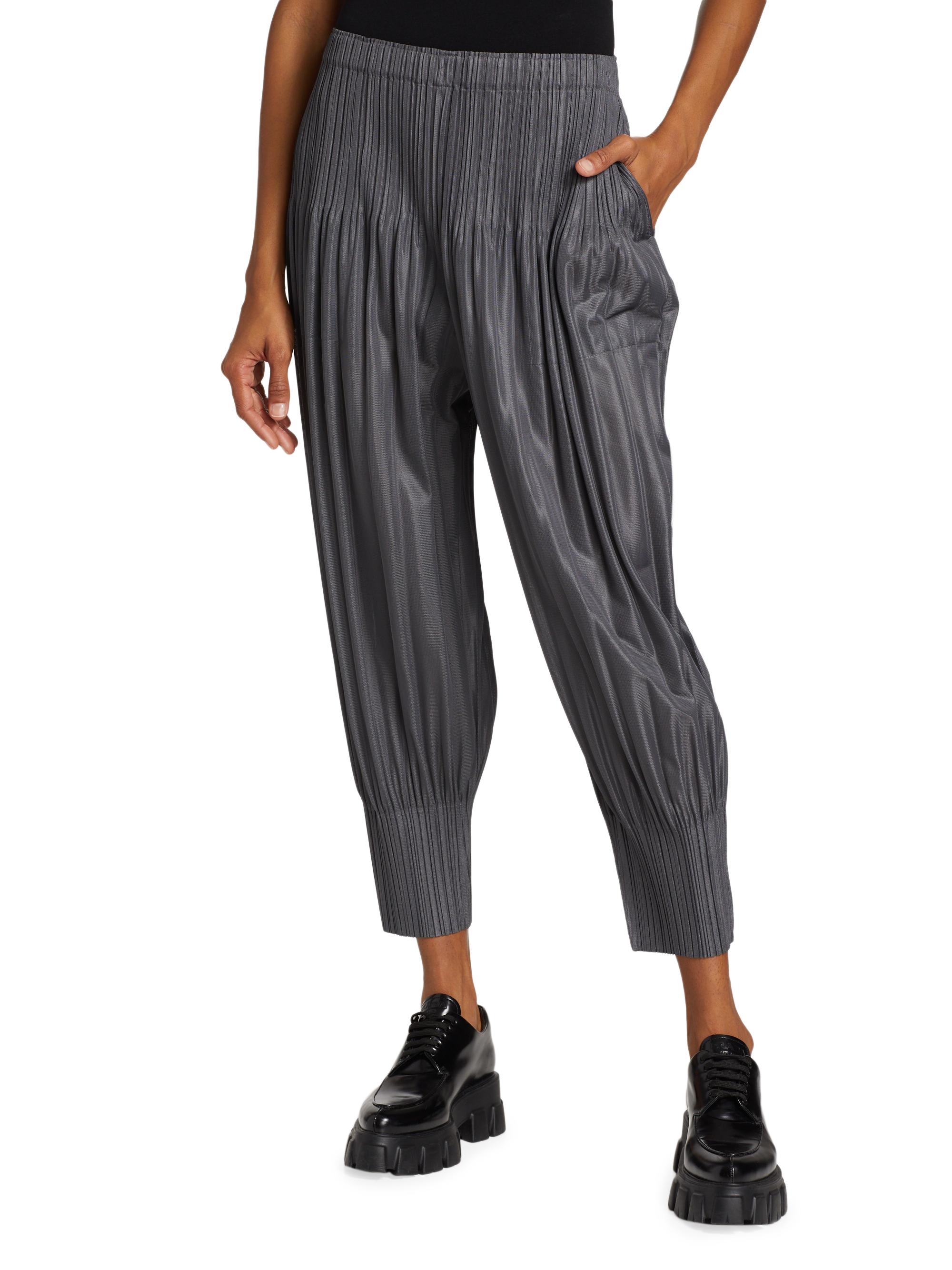 Pleats Please Issey Miyake Fluffy Basics Tapered Pants | Saks