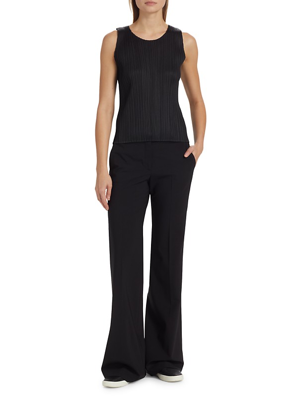 Shop Pleats Please Issey Miyake Pleated Shell Tank | Saks Shop Pleats Please Issey Miyake Pleated Shell Tank | Saks