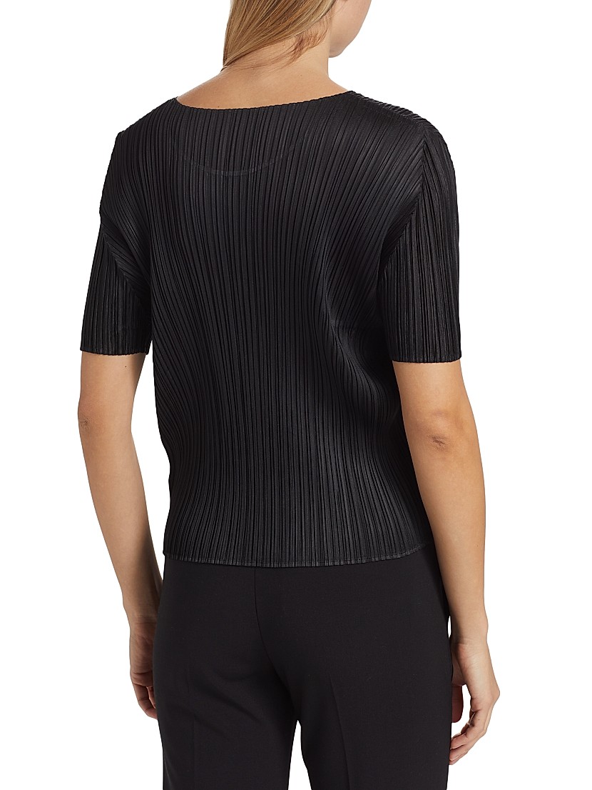 Shop Pleats Please Issey Miyake Basics Plissé T-Shirt | Saks Shop Pleats Please Issey Miyake Basics Plissé T-Shirt | Saks