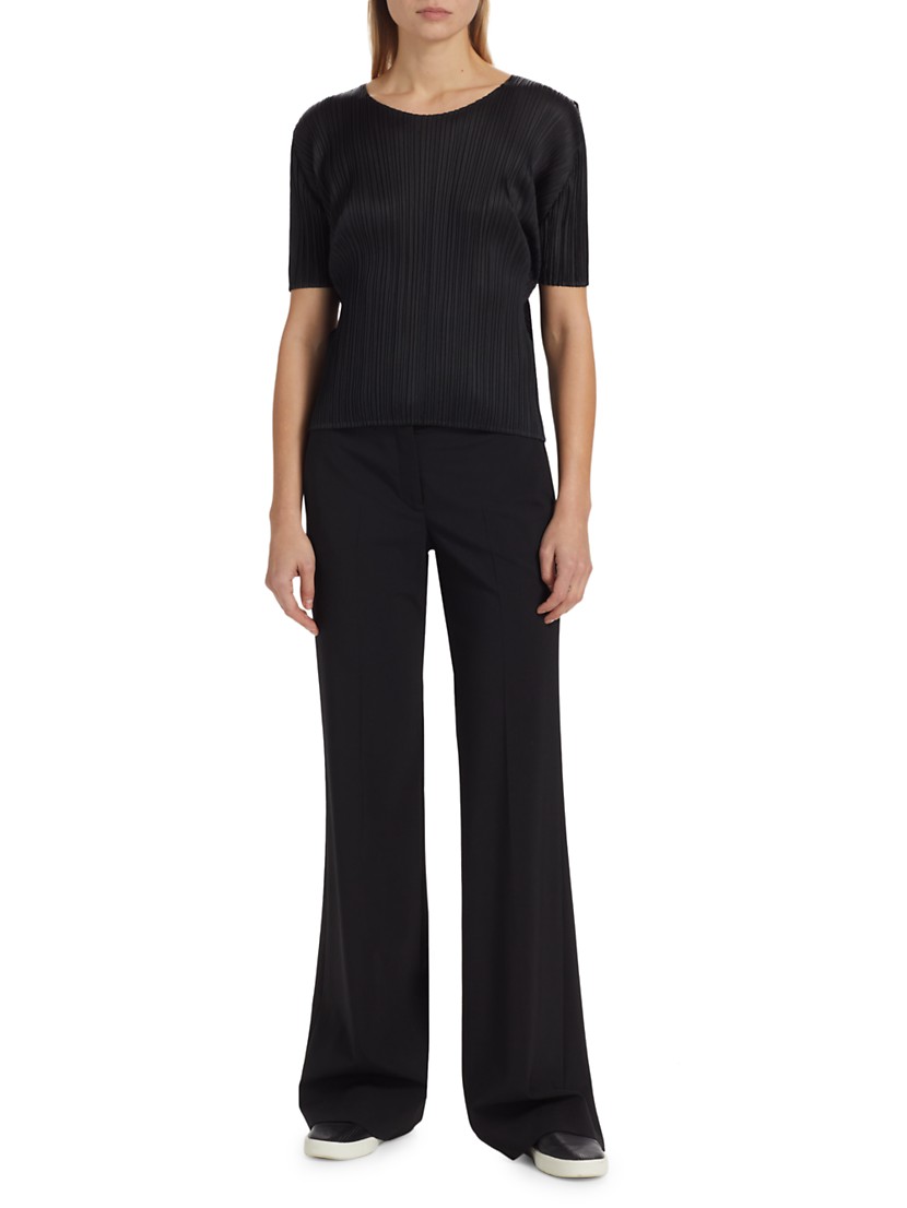 Shop Pleats Please Issey Miyake Basics Plissé T-Shirt | Saks Shop Pleats Please Issey Miyake Basics Plissé T-Shirt | Saks