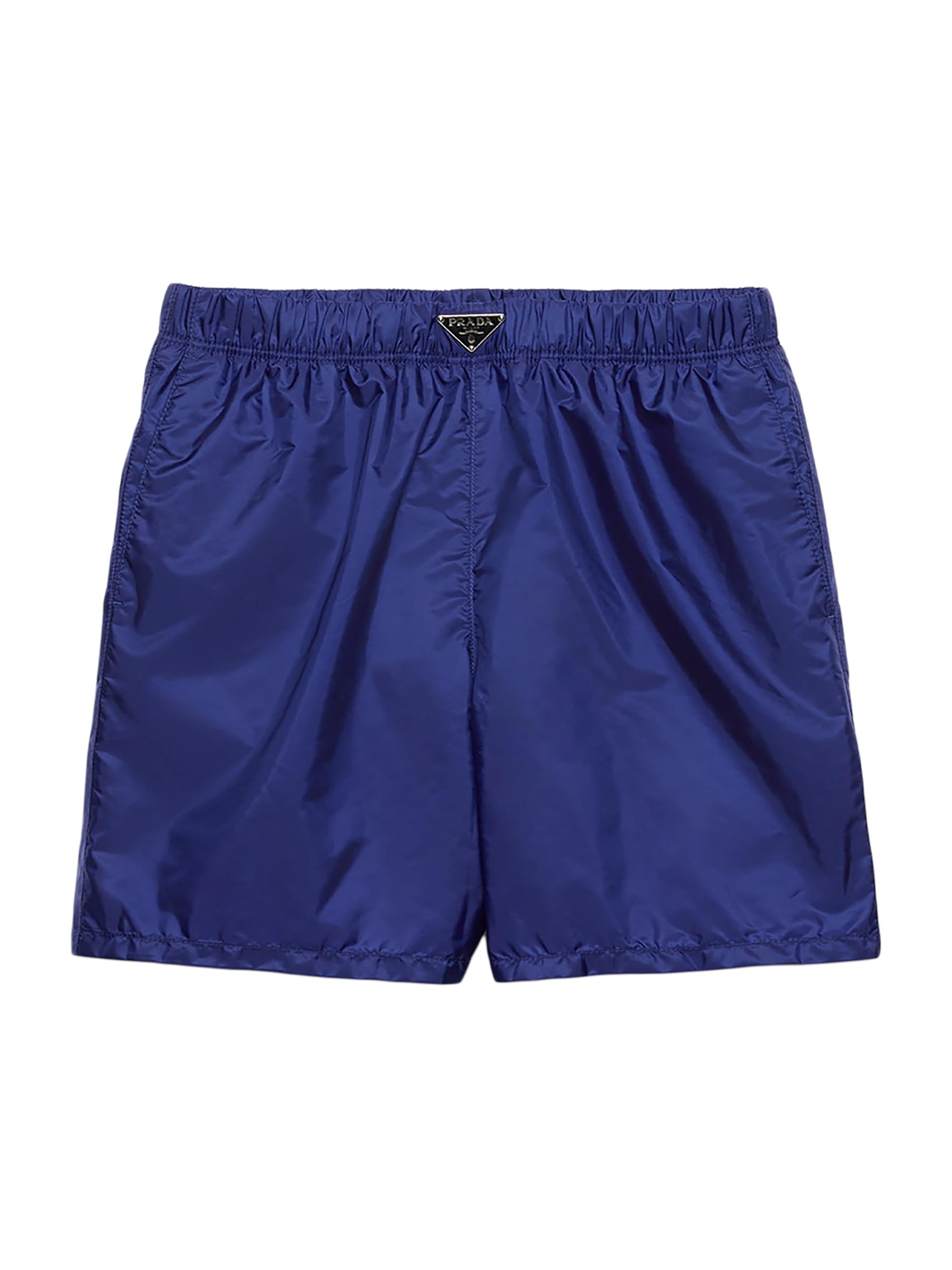Prada Men's Re-Nylon Swim Trunks - Blue