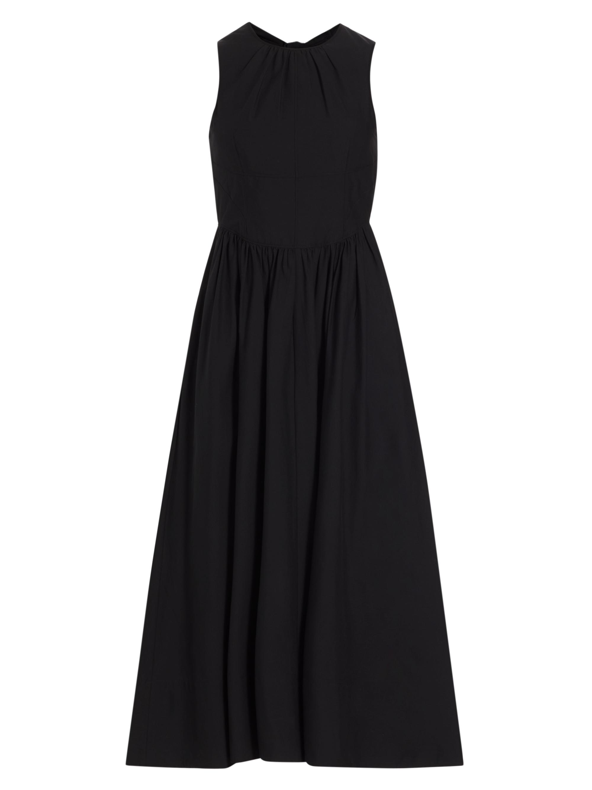 CINQ A SEPT Women's Benita Tie-Back Fit & Flare Dress - Black