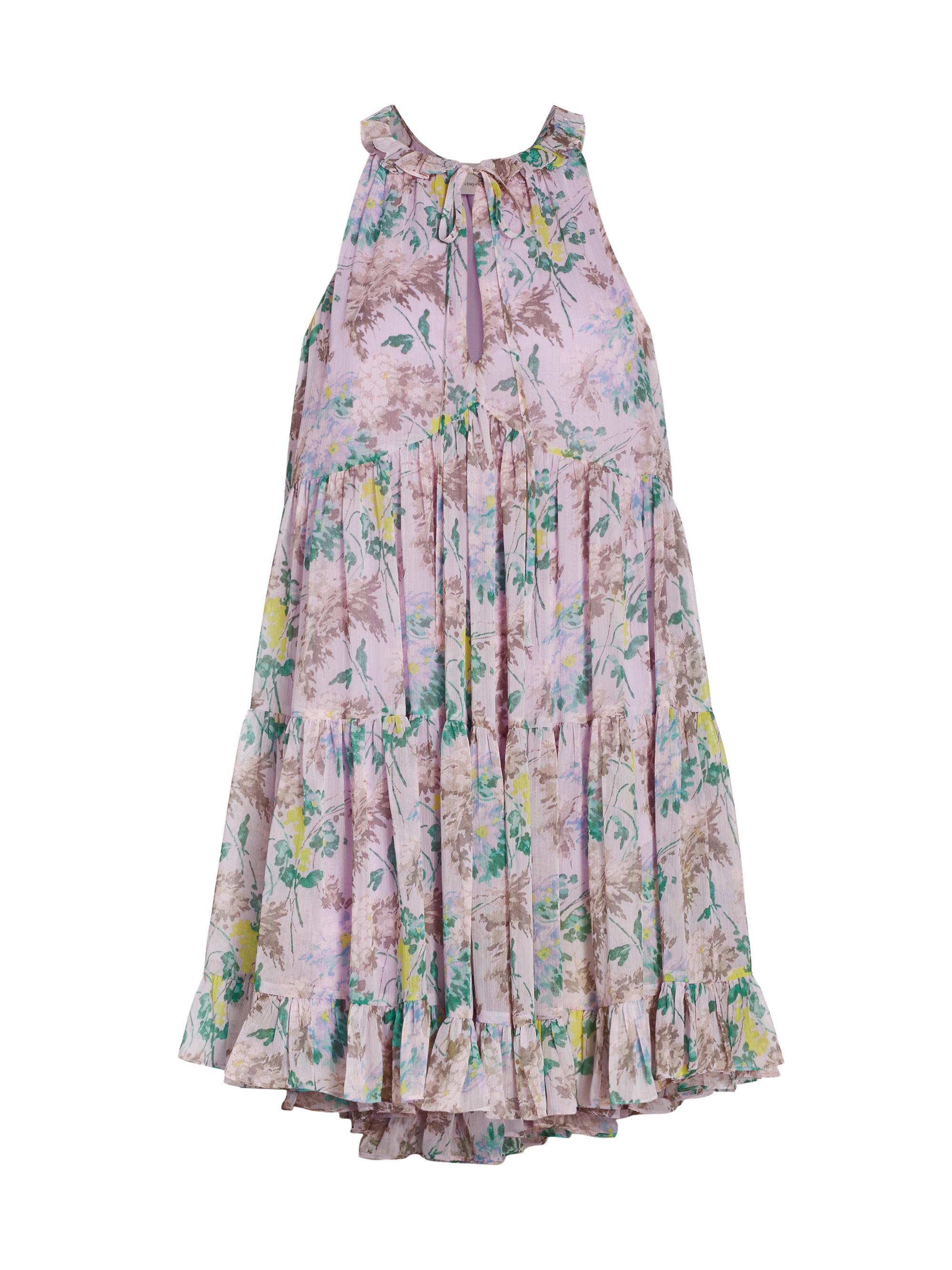Cinq à Sept Women's Phyllis Floral Tent Minidress - Pastel Multi