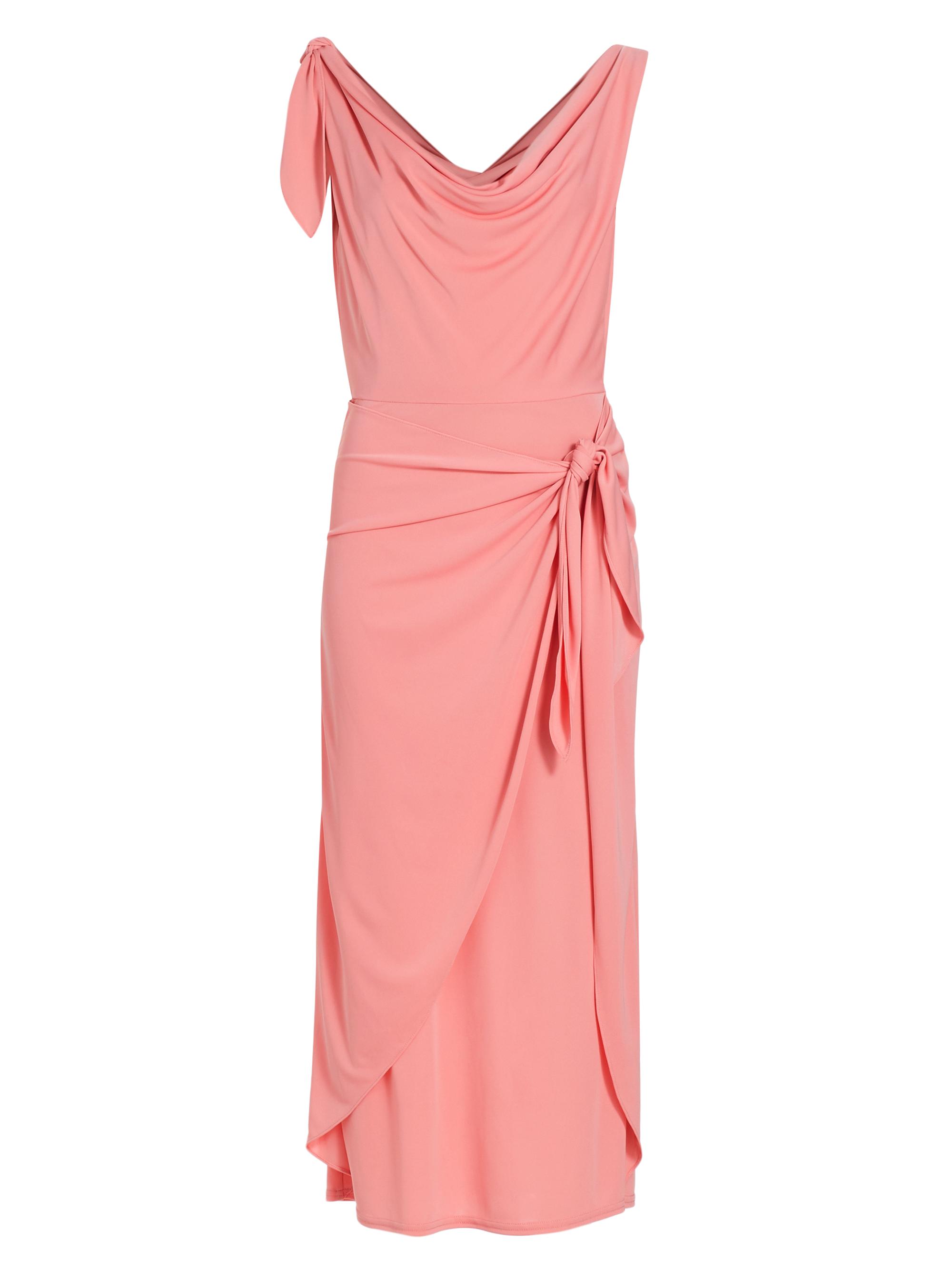 Cinq à Sept Odin Jersey Draped Midi-Dress | Saks Fifth Avenue
