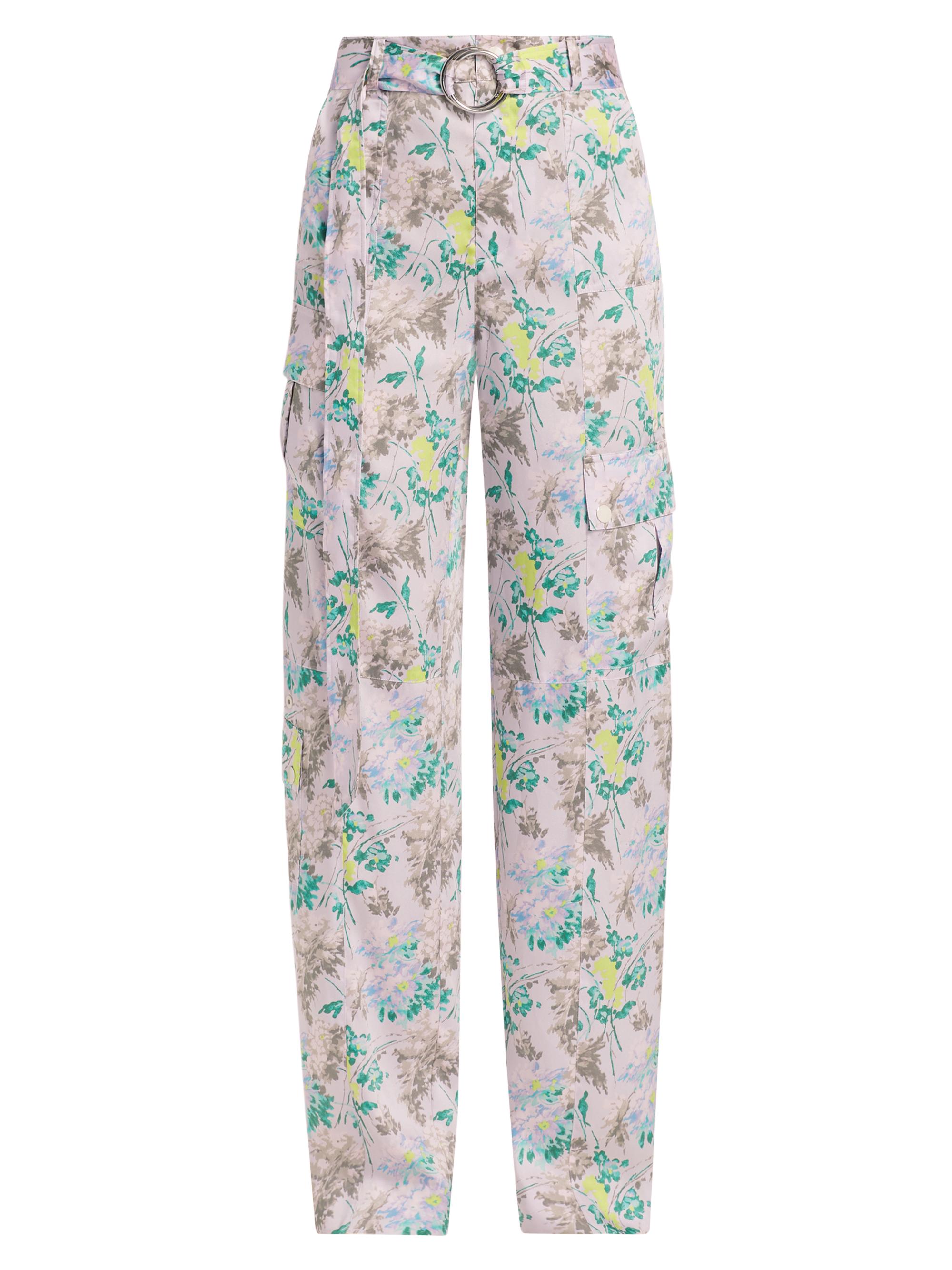CINQ A SEPT Women's Avianna Floral Cargo Pants - Pastel Multi