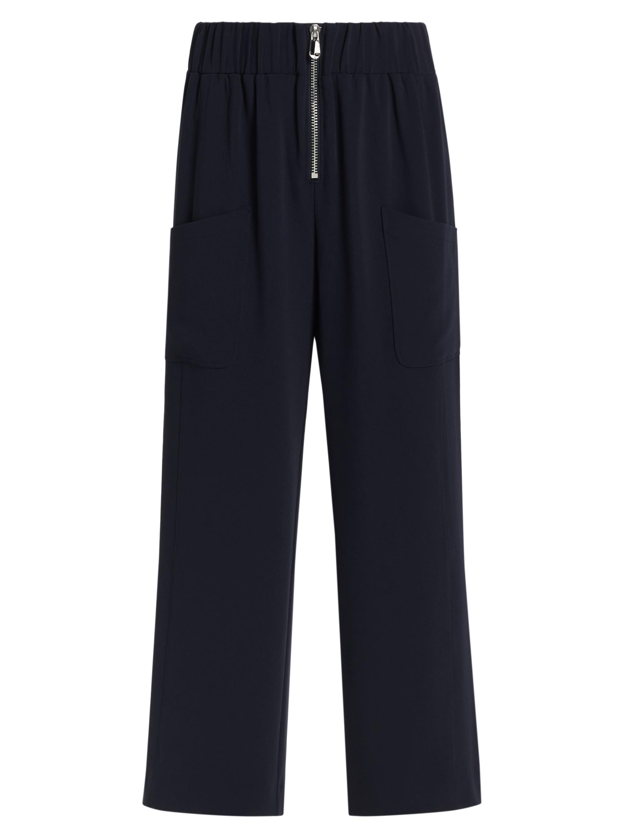 CINQ A SEPT Women's Austine Twill Crop Pants - Navy