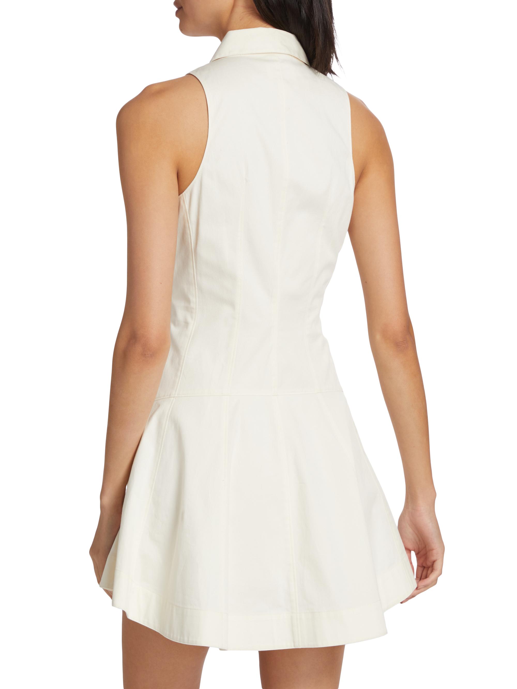 scarf dress ivory Manon Scarf Mini Dress
