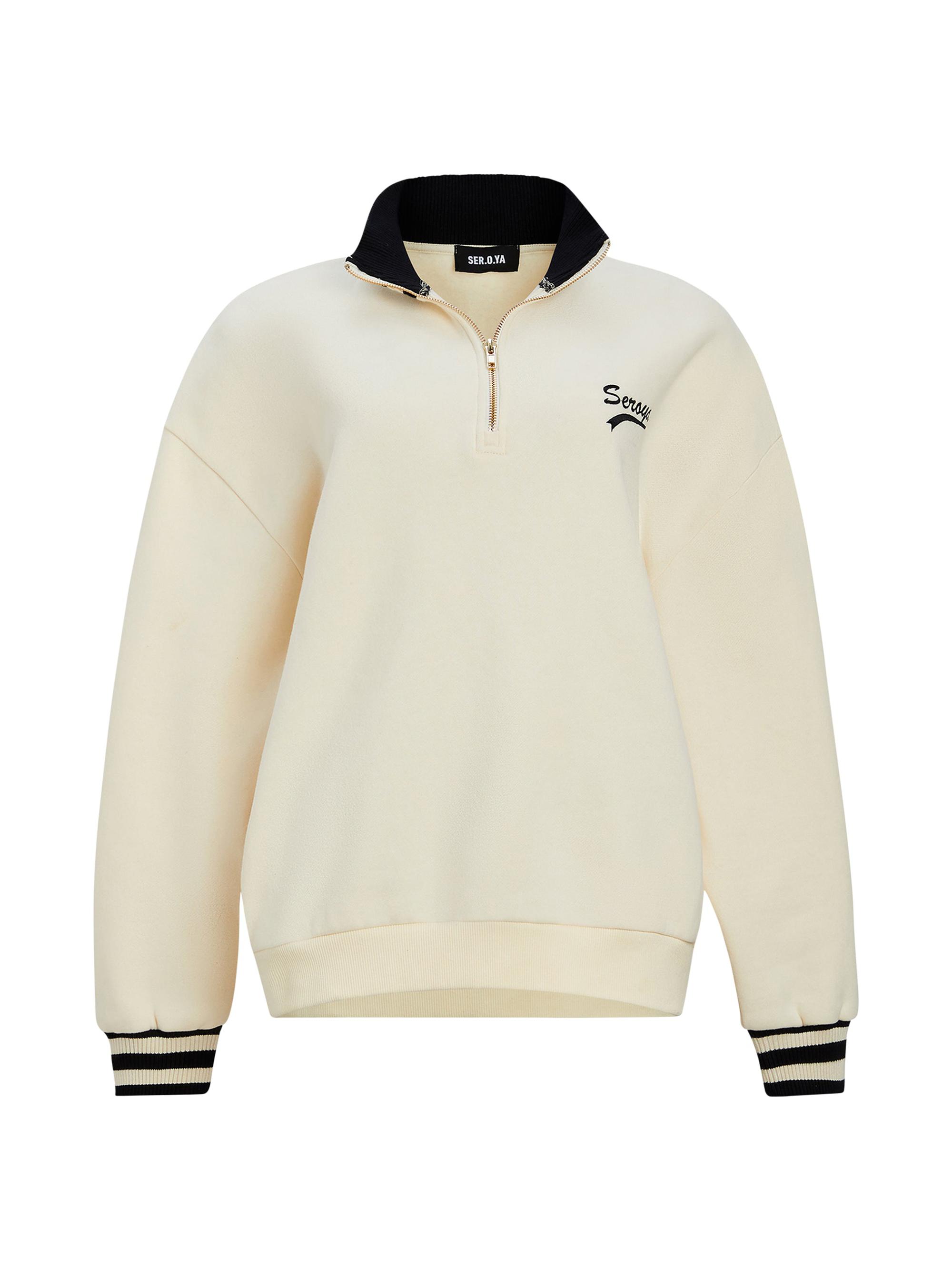 Ser.o.ya Women's Asbury Sweatshirt - Cream