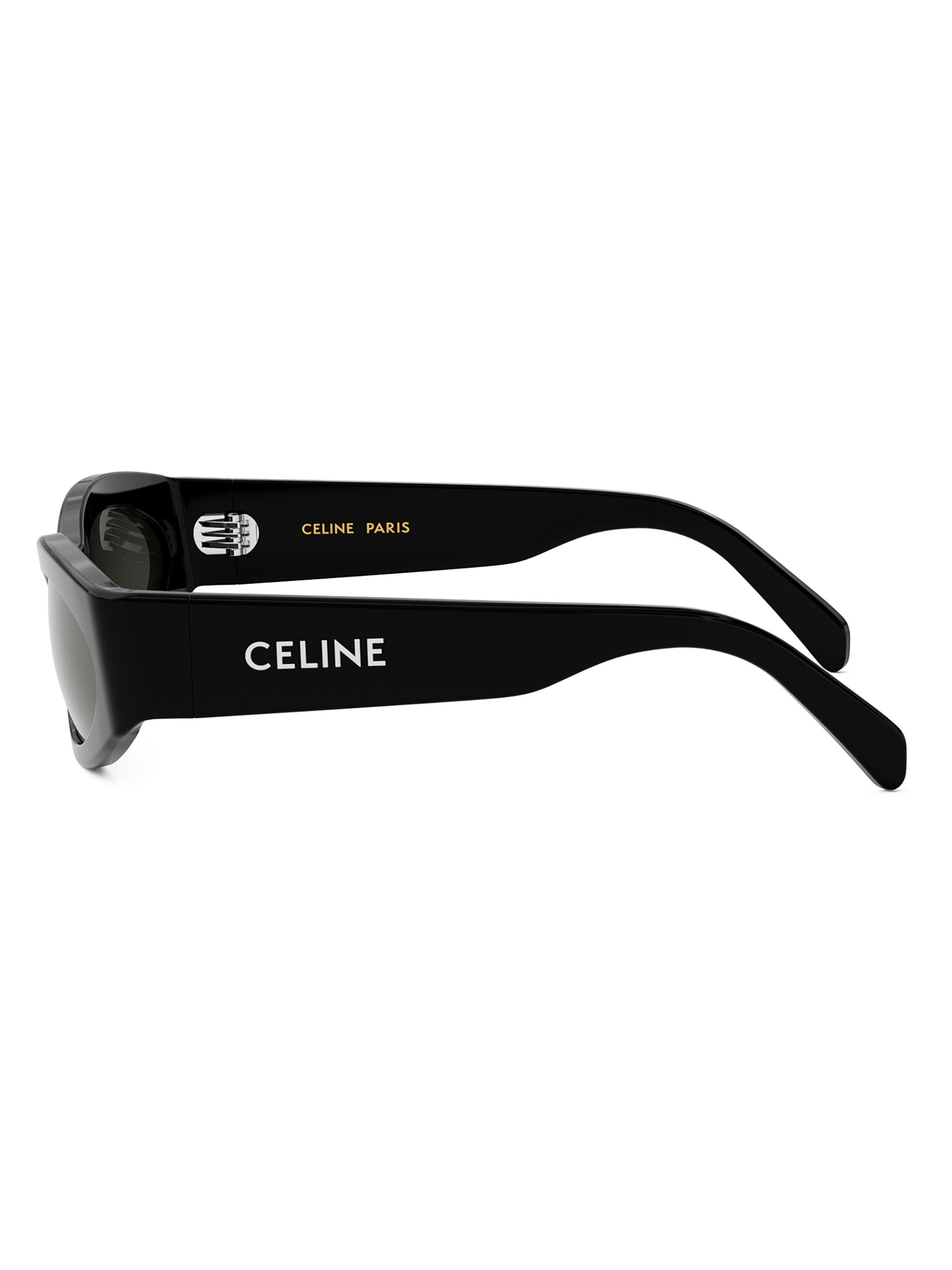 CELINE Monochroms 56MM Geometric Sunglasses | Saks Fifth Avenue