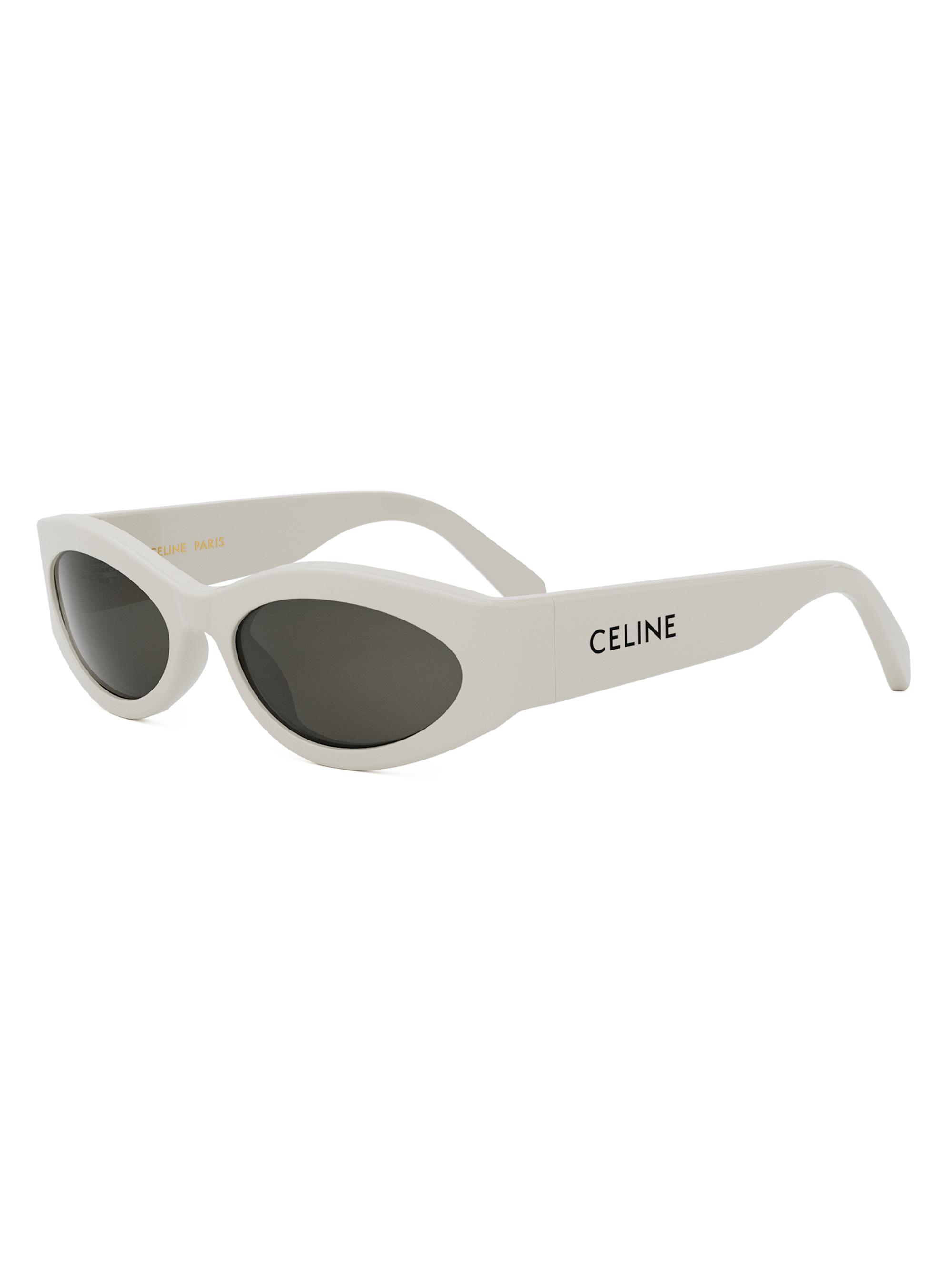 CELINE Men's Monochroms 56MM Geometric Sunglasses -  Dark Grey