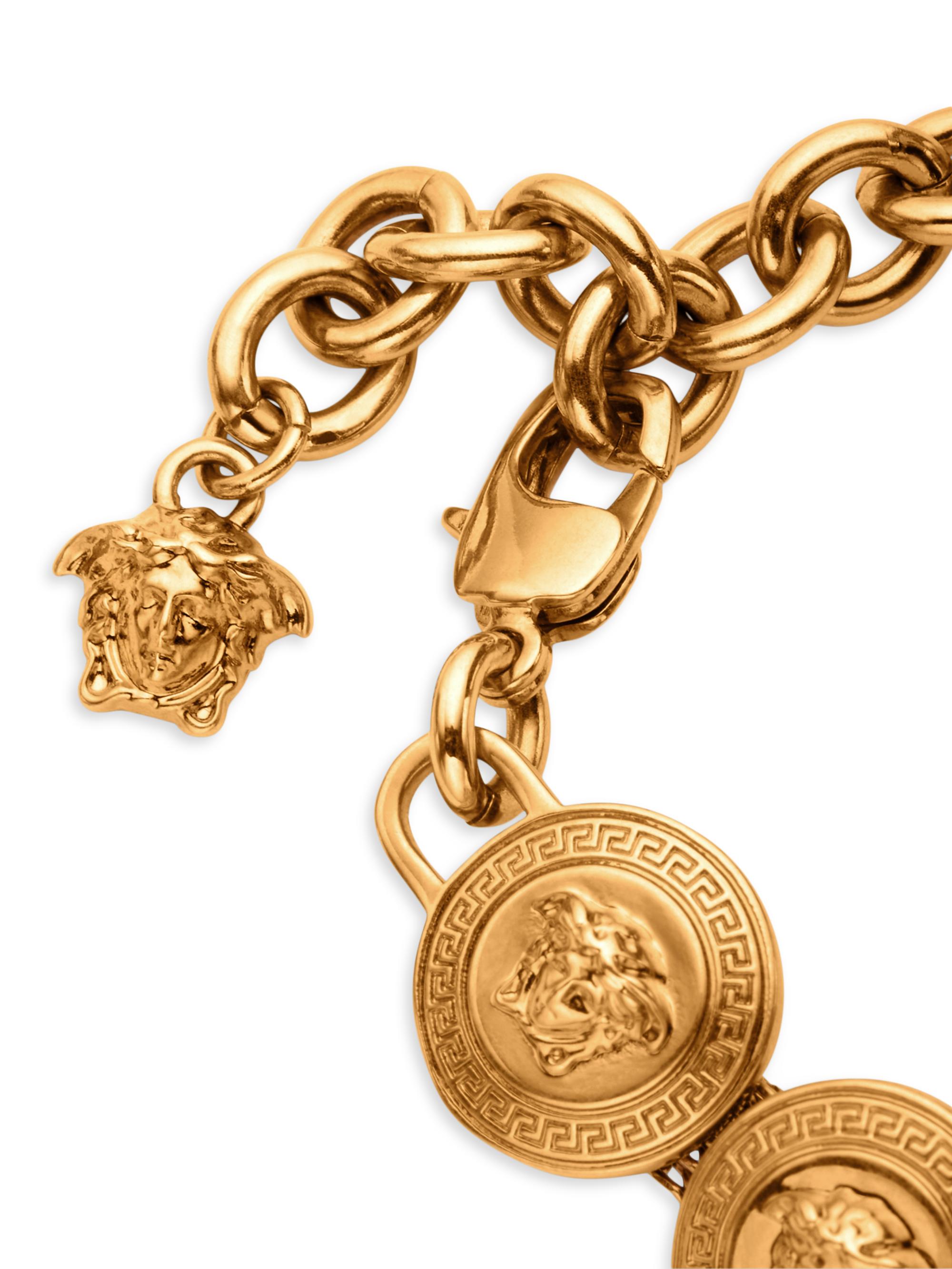 Versace Tribute Medusa Goldtone Bracelet | Saks Fifth Avenue