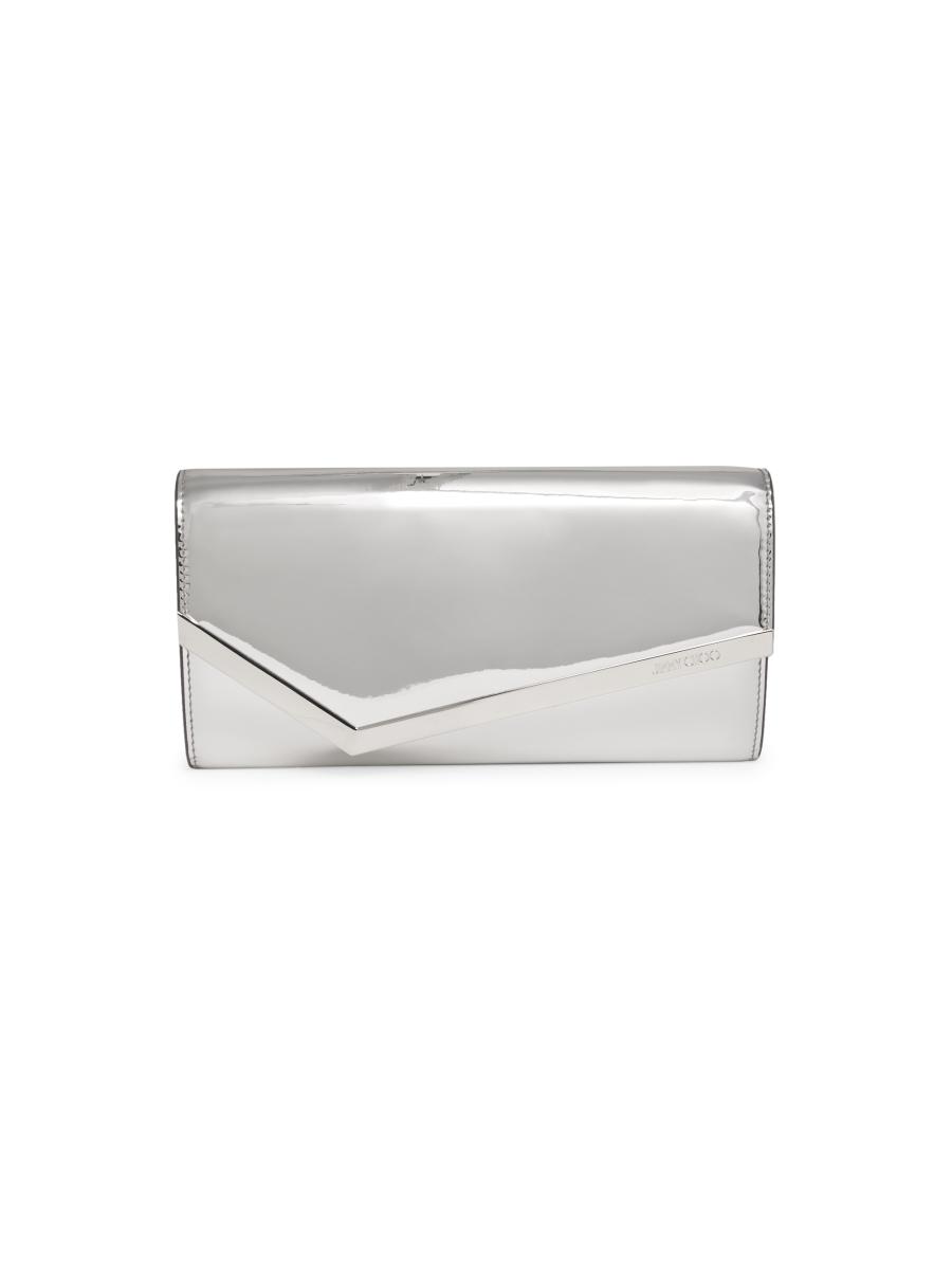 Jimmy Choo Emmie Mirror Clutch Bag | Saks Fifth Avenue