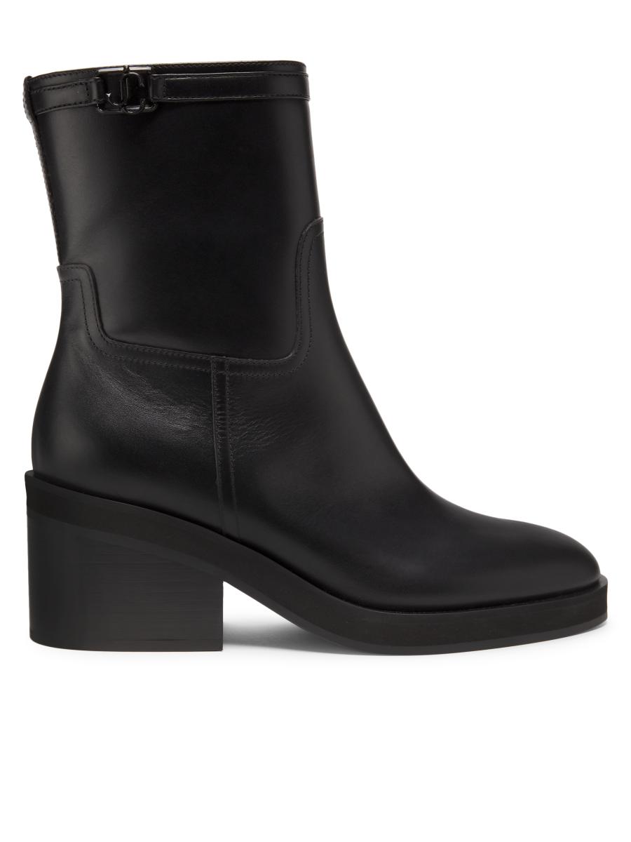 Jimmy Choo Yasmin 45MM Leather Ankle Boots | Saks Fifth Avenue