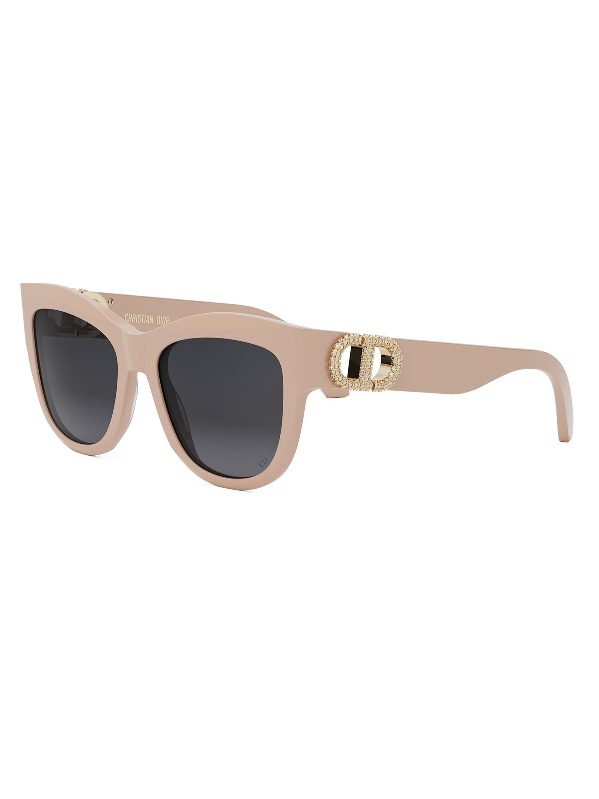 DIOR Women's 30Montaigne B4I 54MM Butterfly Sunglasses - Sand Gold Grey Gradient