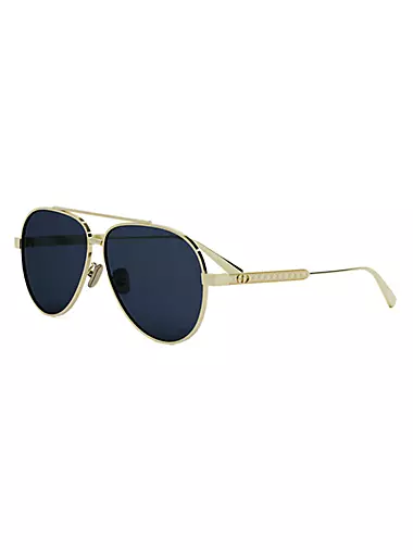 DiorCannage A1U 61MM Pilot Sunglasses