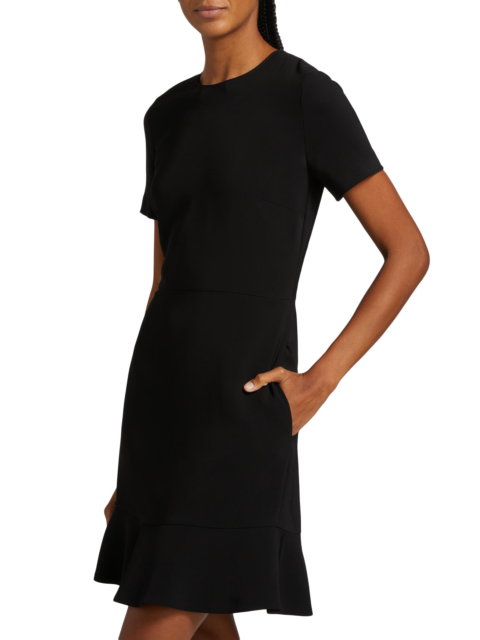 iconic black mini dress BOW VOLANT CORSET MINI DRESS – Viktor&Rolf