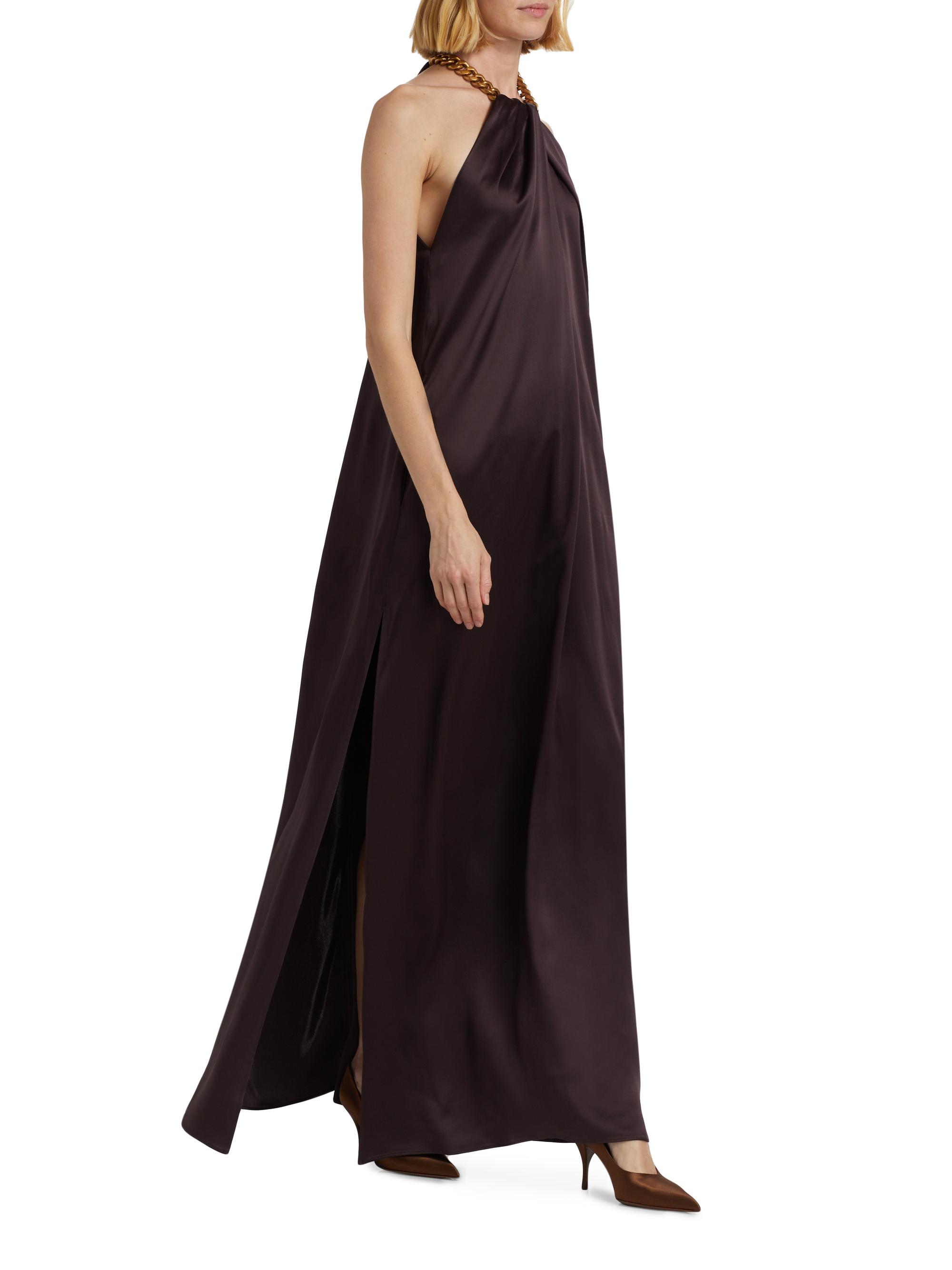Stella McCartney Chain Halterneck Gown | Saks Fifth Avenue