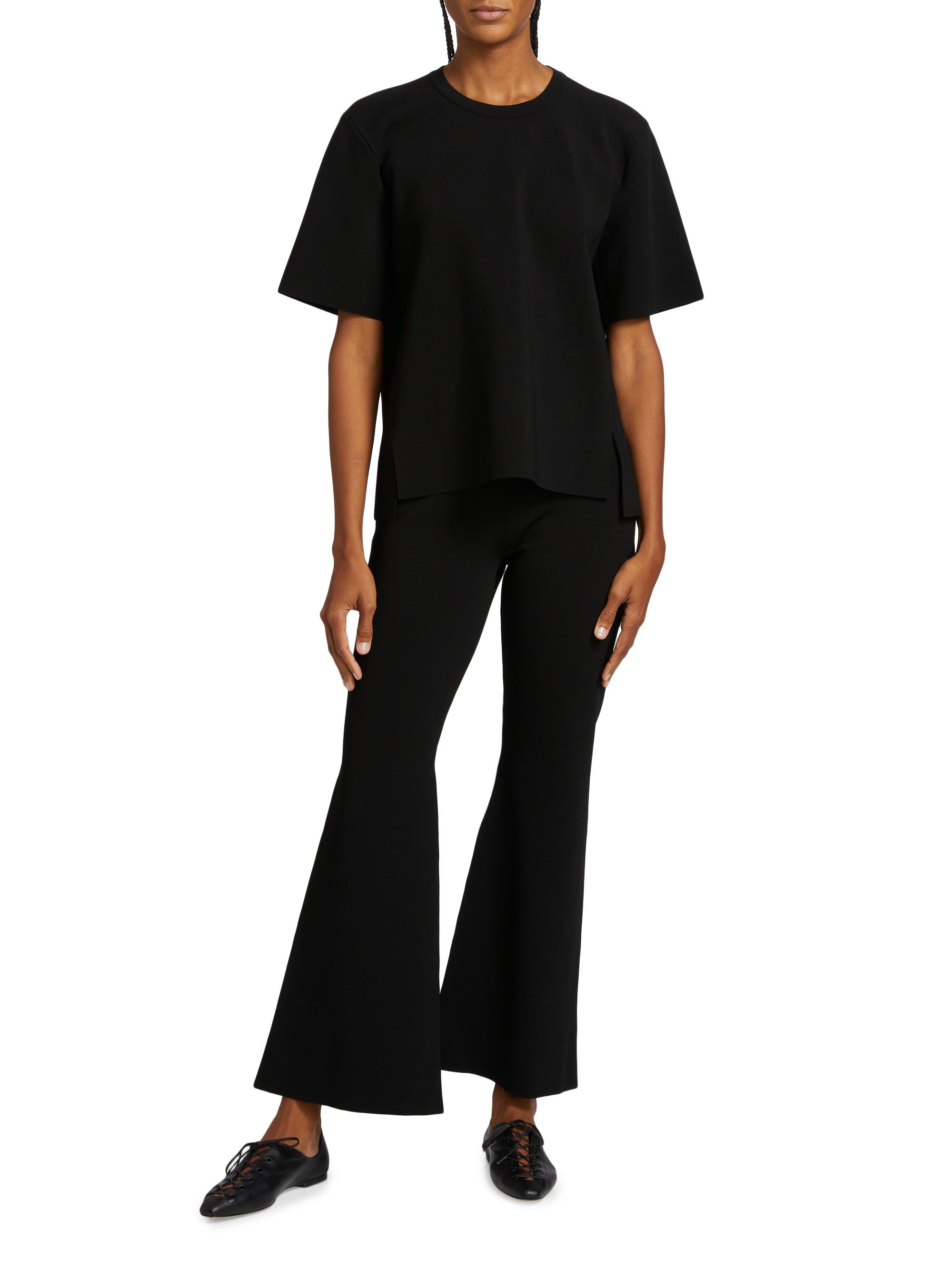 Stella McCartney Compact Knit Kick-Flare Pants | Saks Fifth Avenue