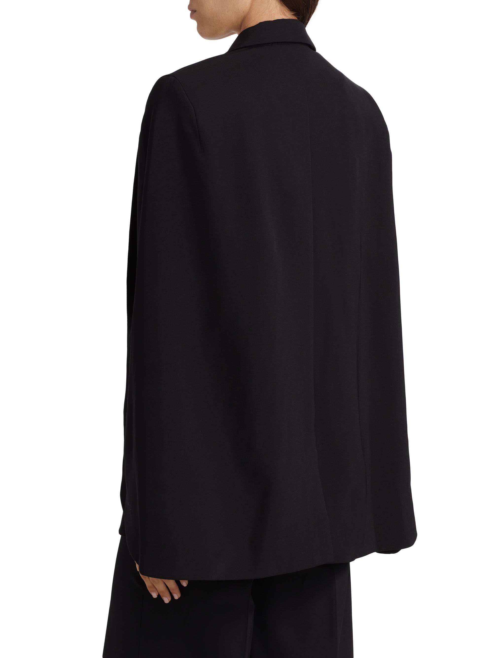 Stella McCartney Stretch-Wool Cape Blazer | Saks Fifth Avenue
