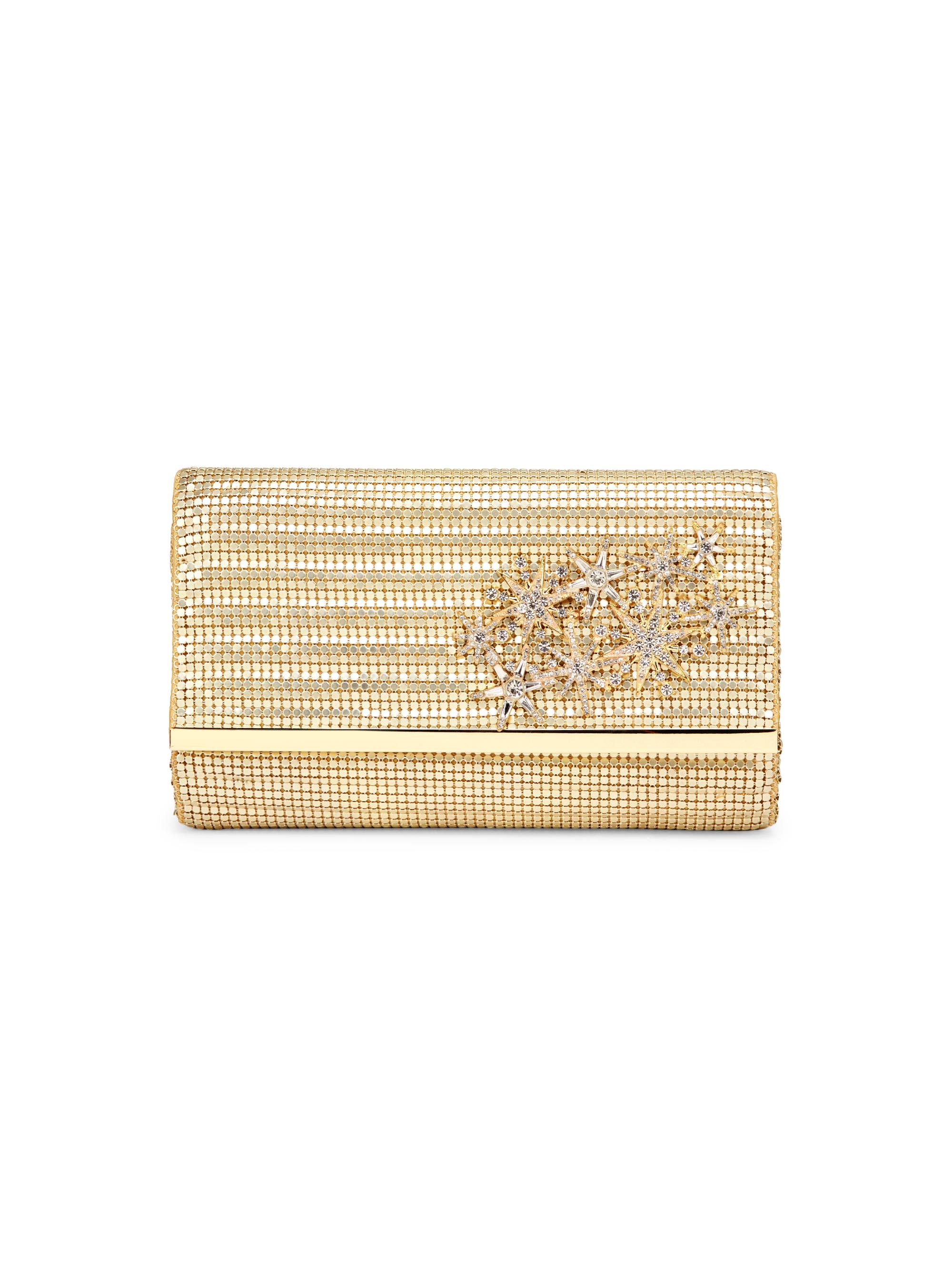Whiting & Davis Women's Marilyn Crystal-Embellished Clutch - Pewter