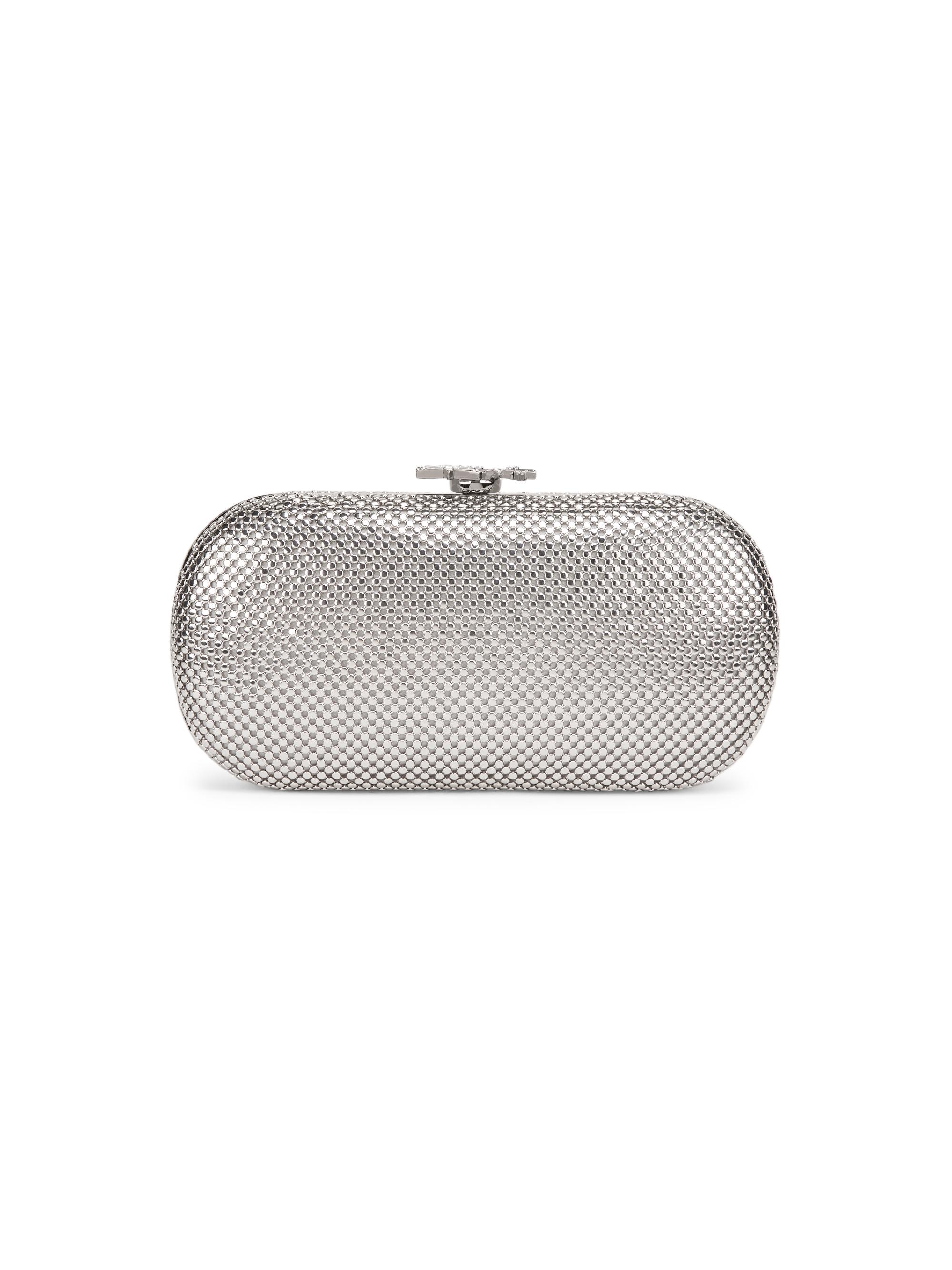 Whiting & Davis Women's Celestial Crystal-Embellished Minaudière - Pewter