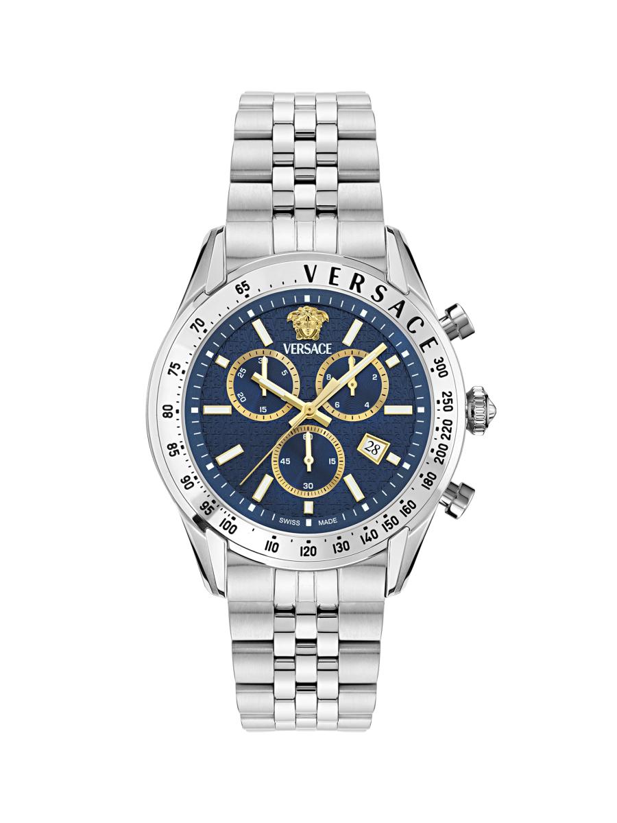 腕時計その他 Versace Medusa Chrono Leather Watch Versace Womens Watches | Direct Luxury