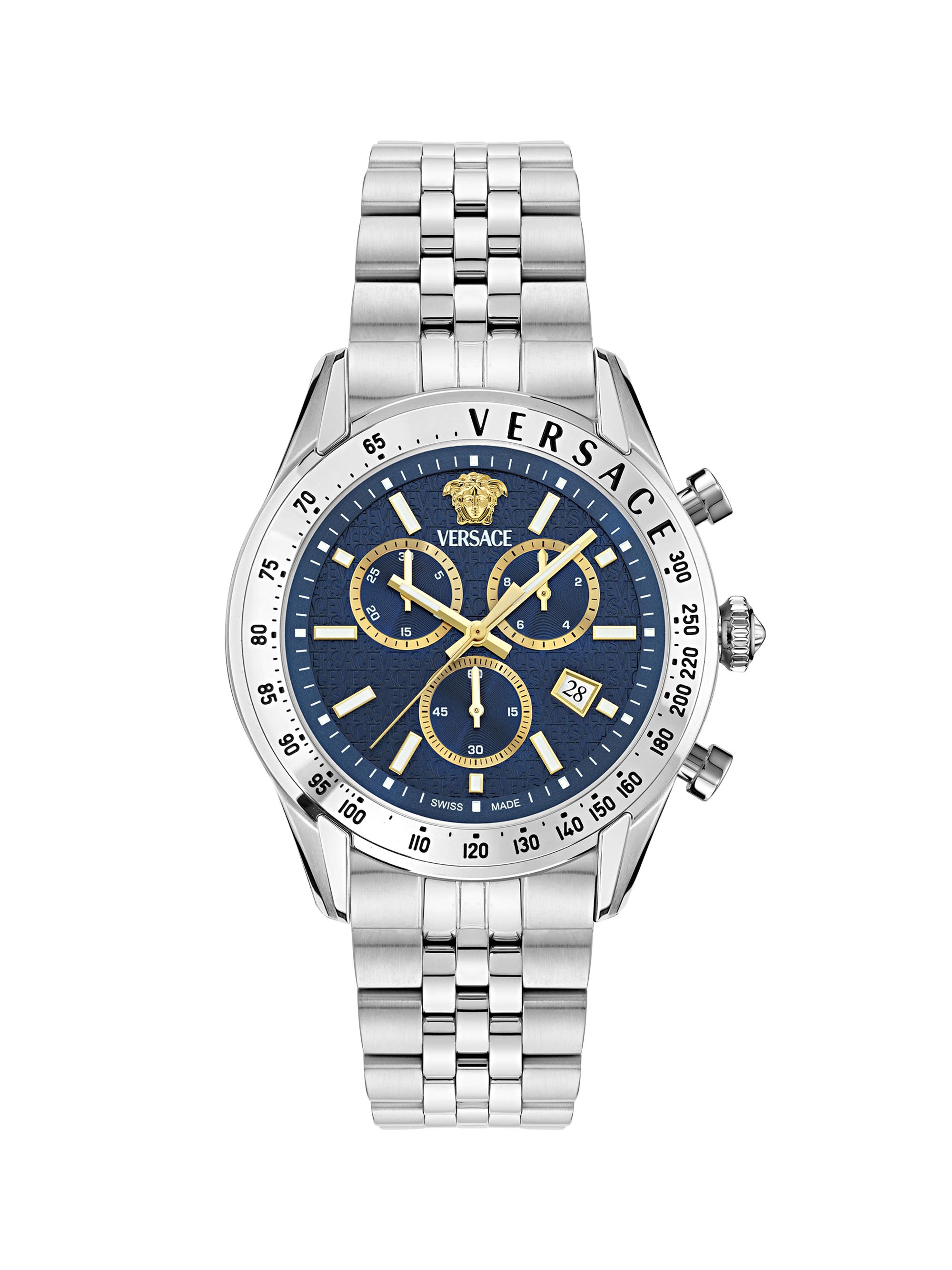 Versace Chrono Master Stainless Steel Bracelet Watch/44MM | Saks