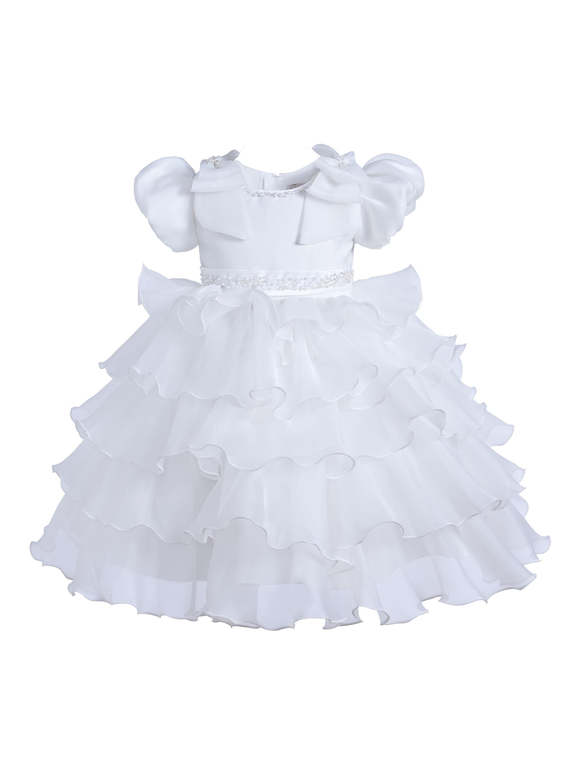 Tulleen Little Girl's & Girl's Bonaventura Dress - White