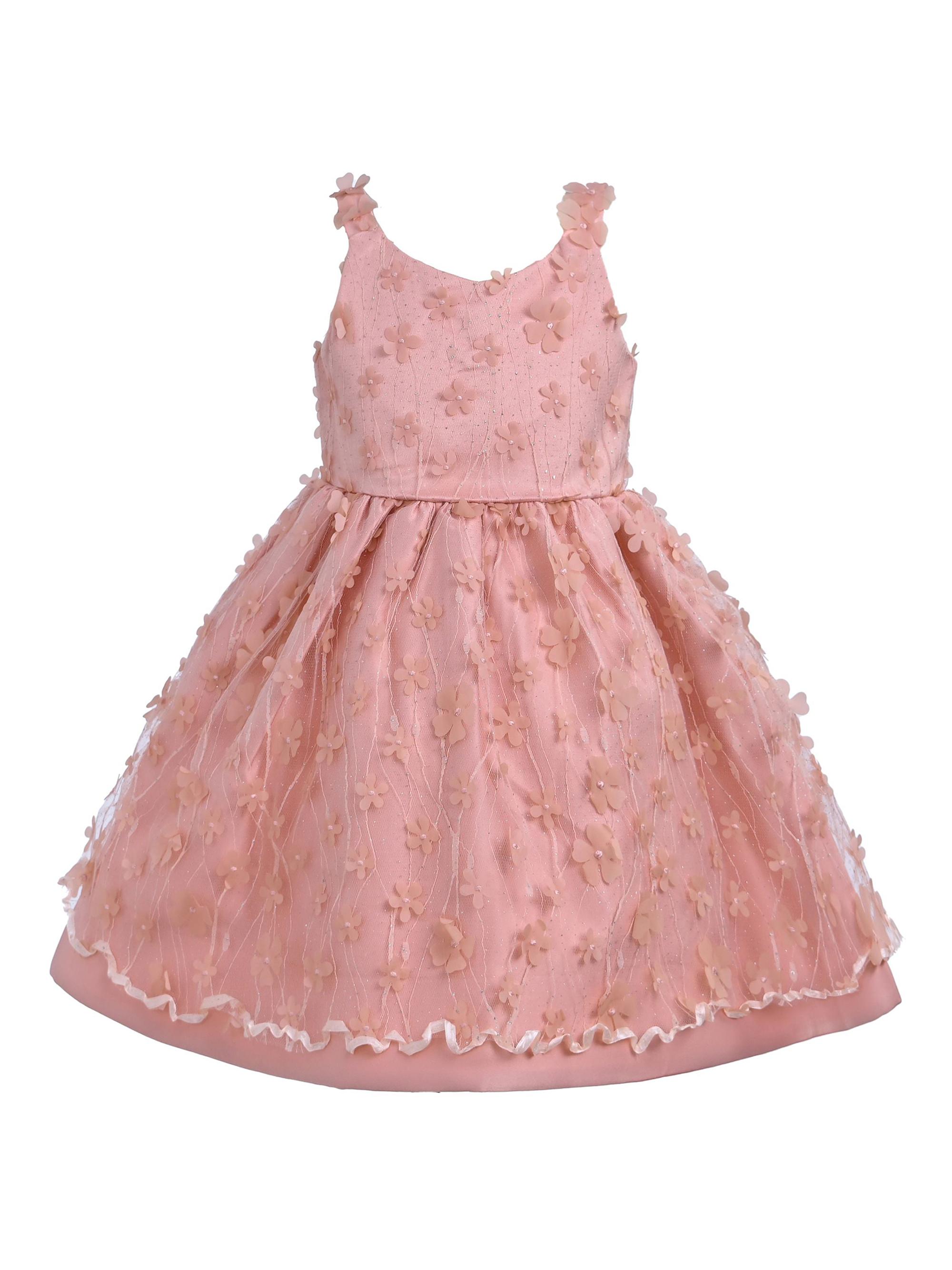 Tulleen Little Girl's & Girl's Ravine Dress - Peach Pink