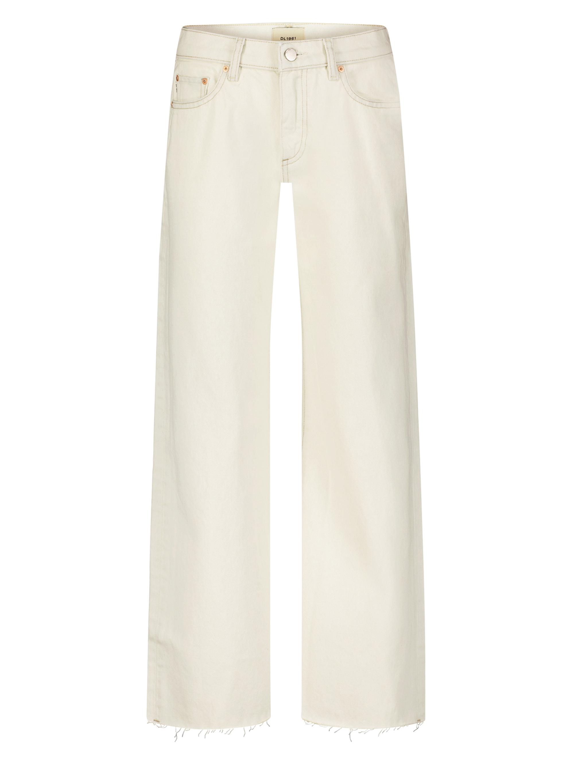 DL1961 Women's Drue Straight Low Rise Ankle Jeans - Vapor