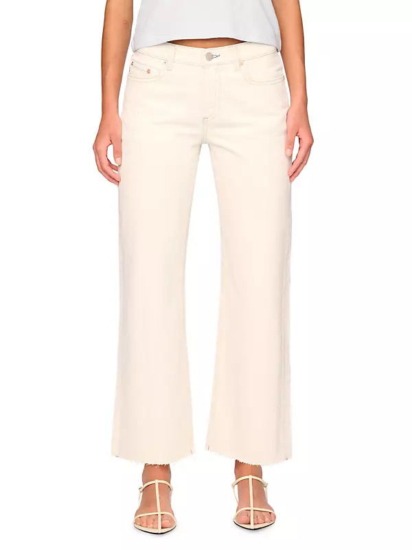 Drue Straight Low Rise Ankle Jeans