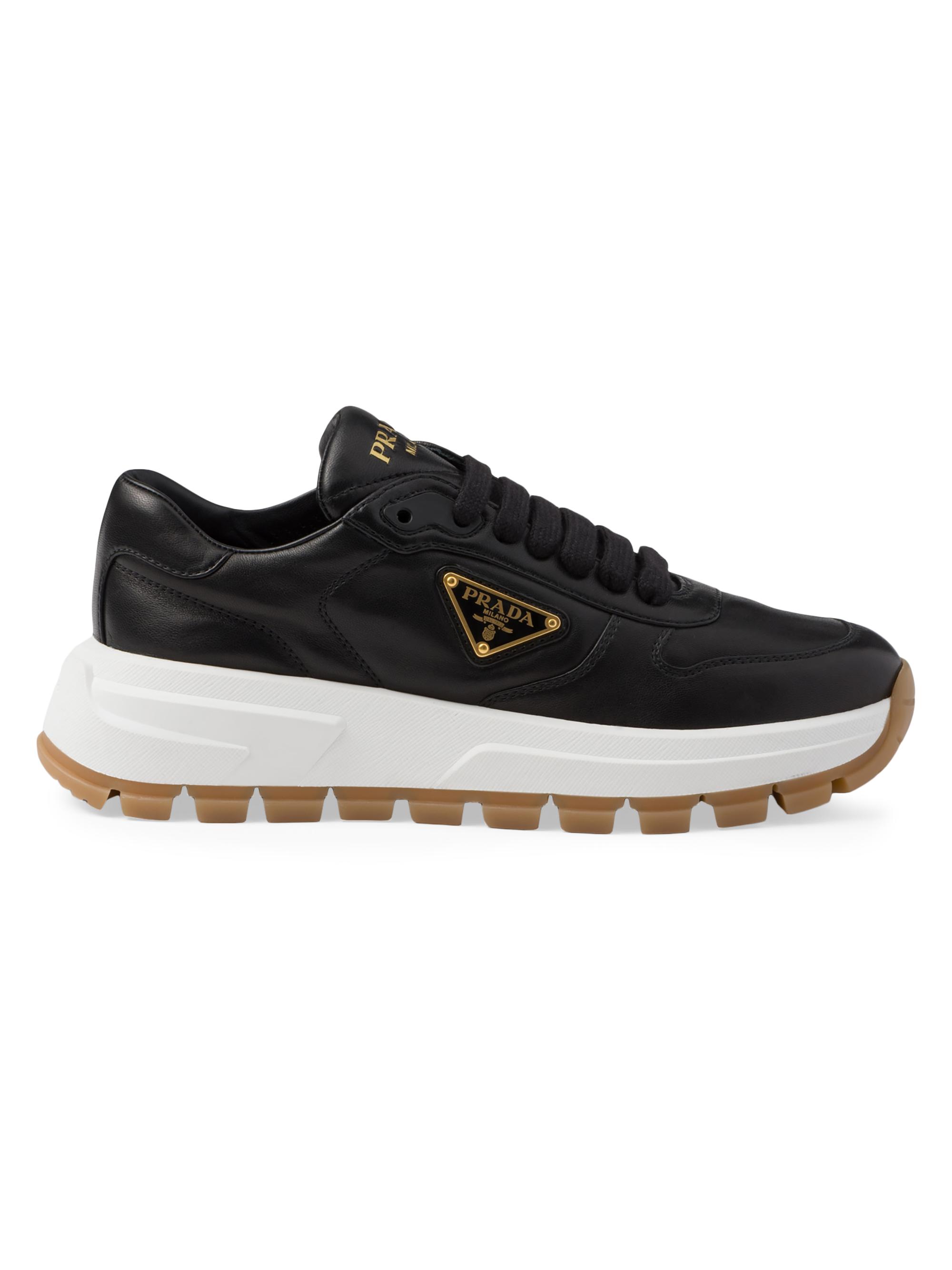 Prada Prax 01 Leather Sneakers | Saks Fifth Avenue