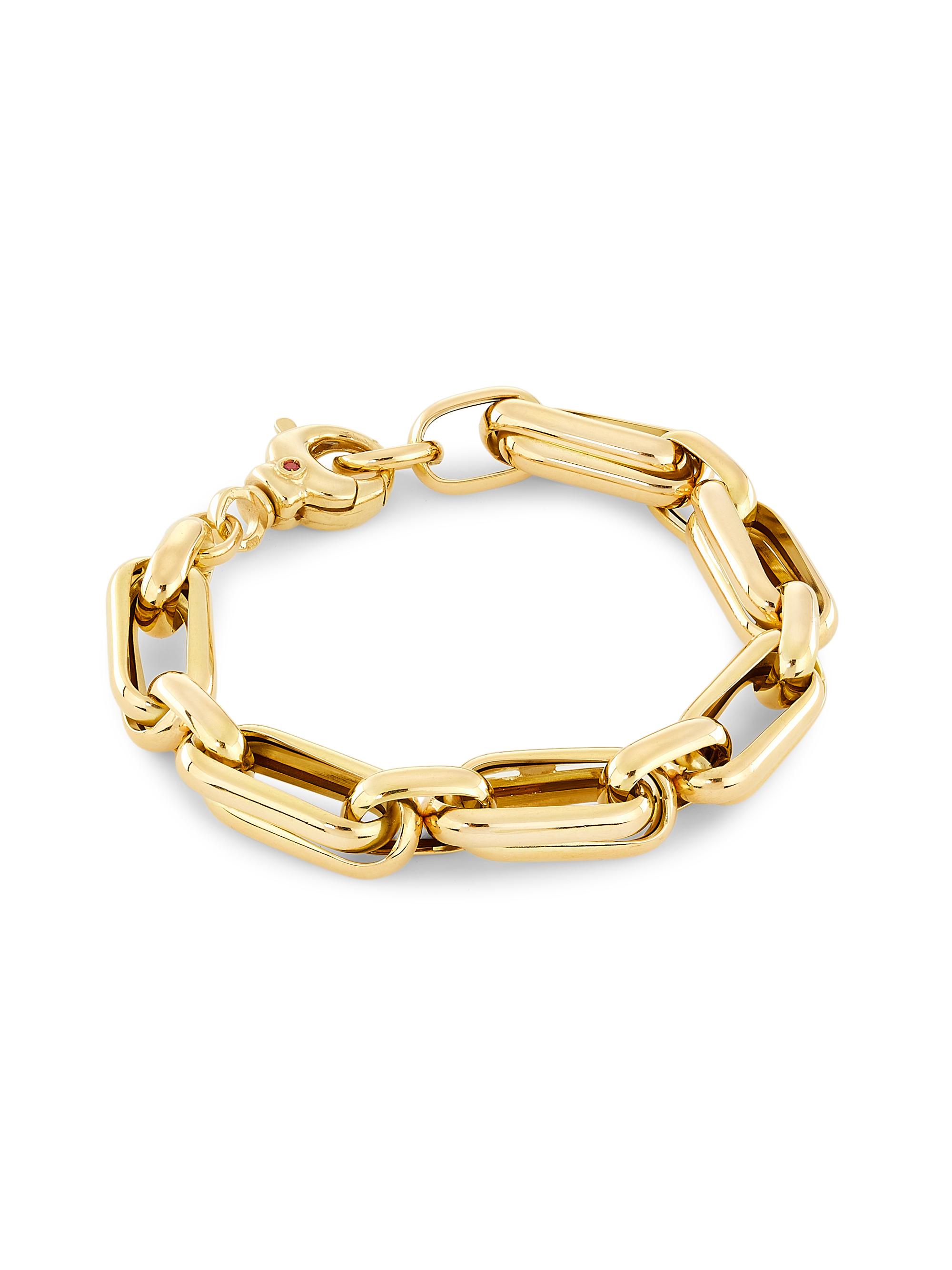 Roberto Coin Women's 18K Yellow Gold Chain Bracelet - Yellow Gold