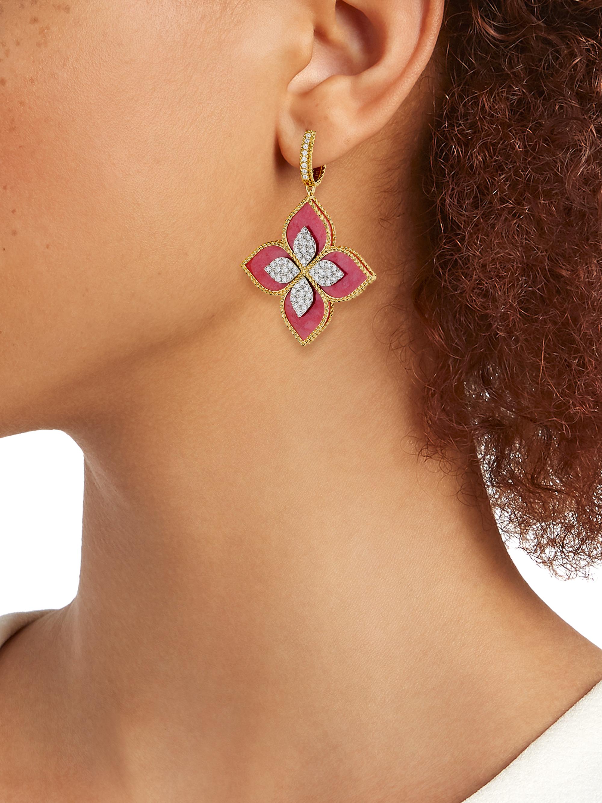 アクセサリー Florentine #5 Roberto Coin - Venetian Princess 18K Rose Gold Small Diamond