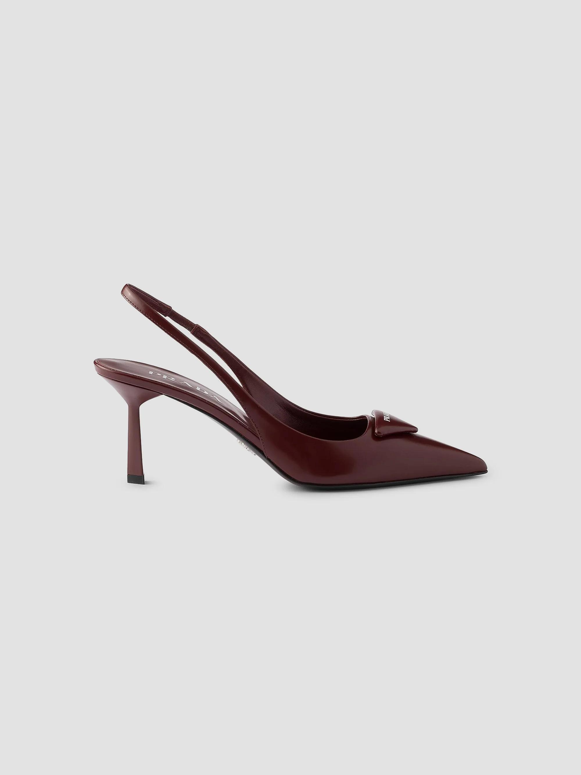 Prada Patent Leather Slingback Pumps | Saks Fifth Avenue