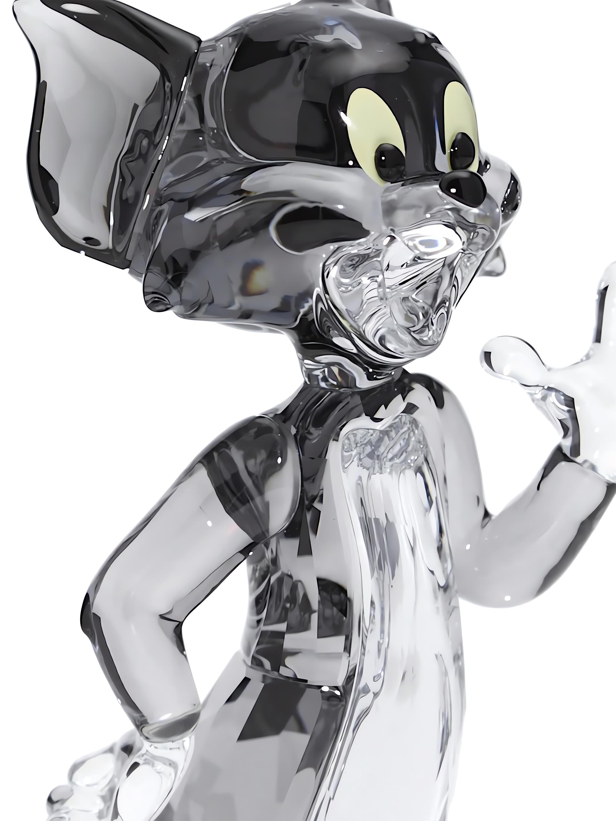 Swarovski Tom And Jerry Crystal Tom Figurine | Saks Fifth Avenue