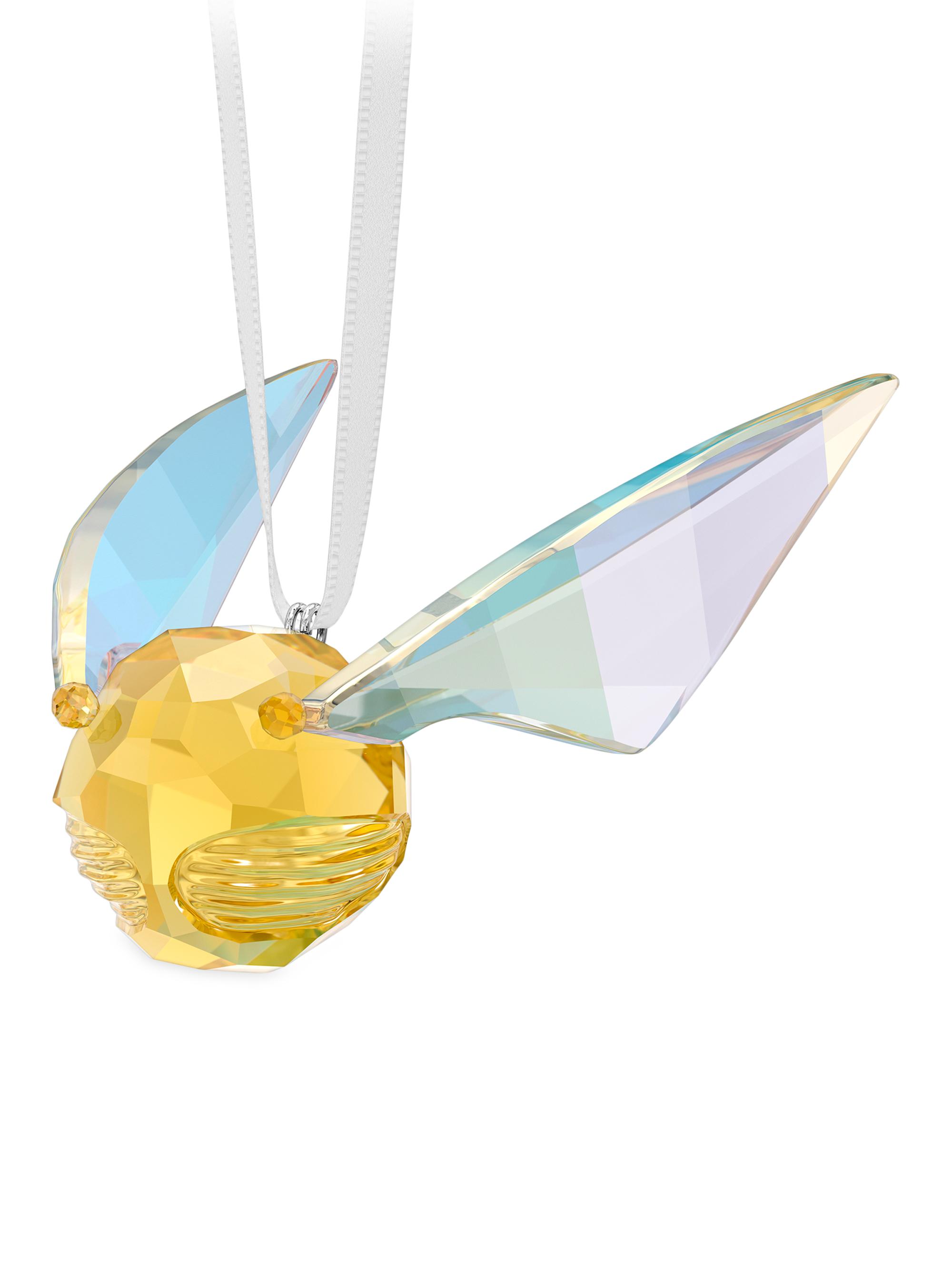 SWAROVSKI ハリーポッター ゴールデンスニッチ Swarovski Harry Potter Golden Snitch Crystal Ornament | Saks Fifth