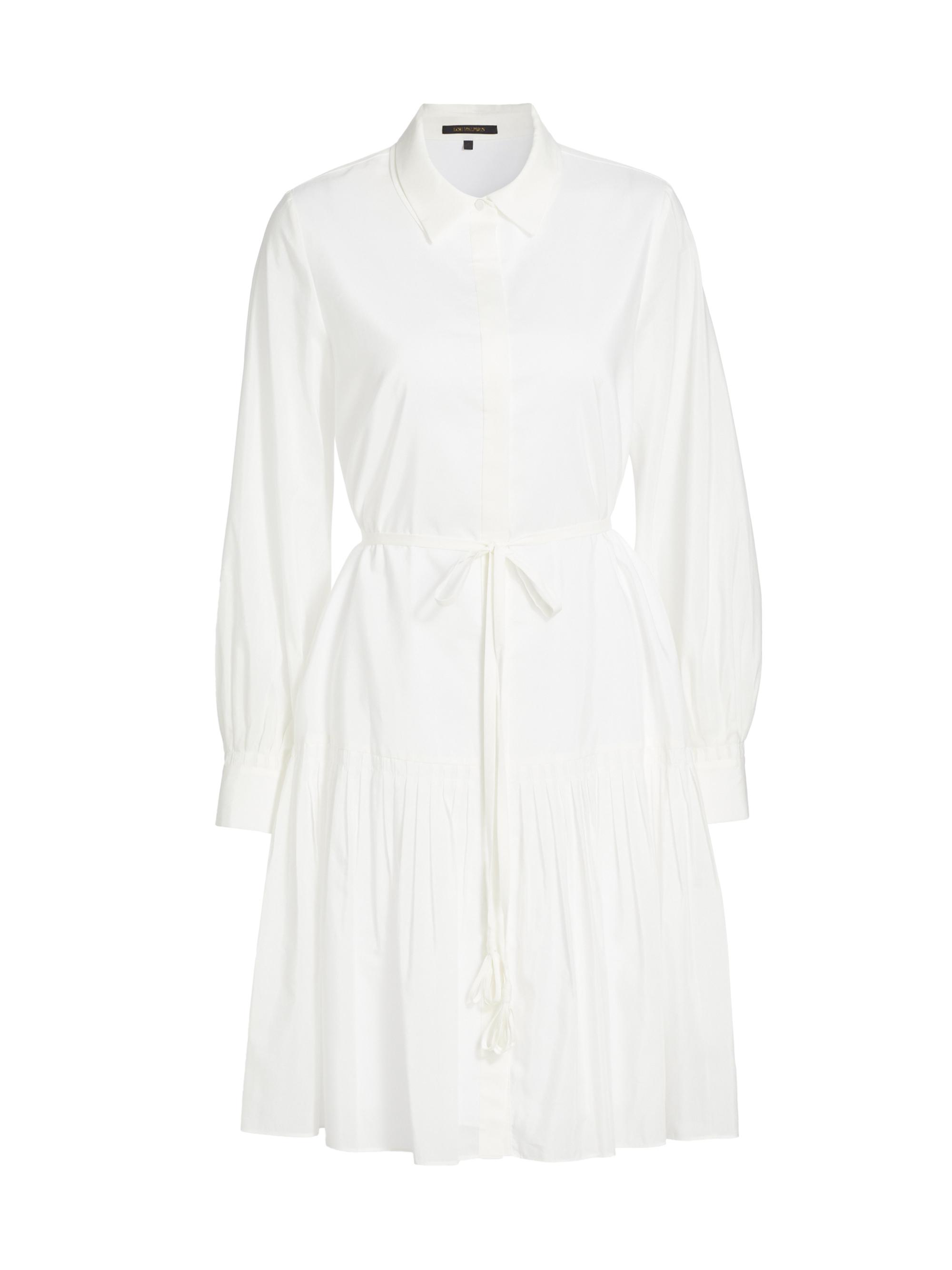 Kobi Halperin Women's Viola Tie-Waist Cotton & Silk Minidress - White