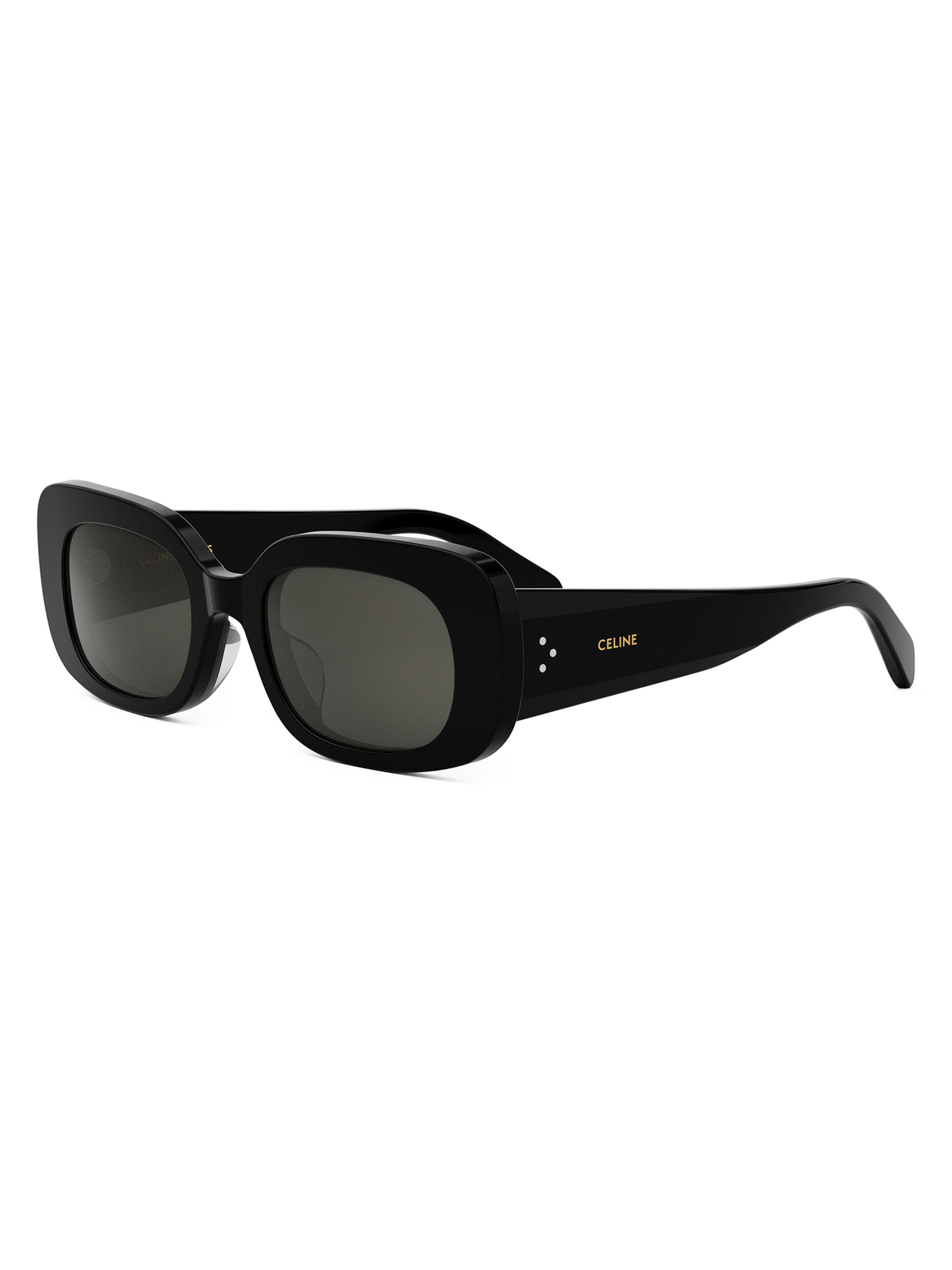 CELINE Bold 3 Dots 51MM Rectangular Sunglasses | Saks Fifth Avenue