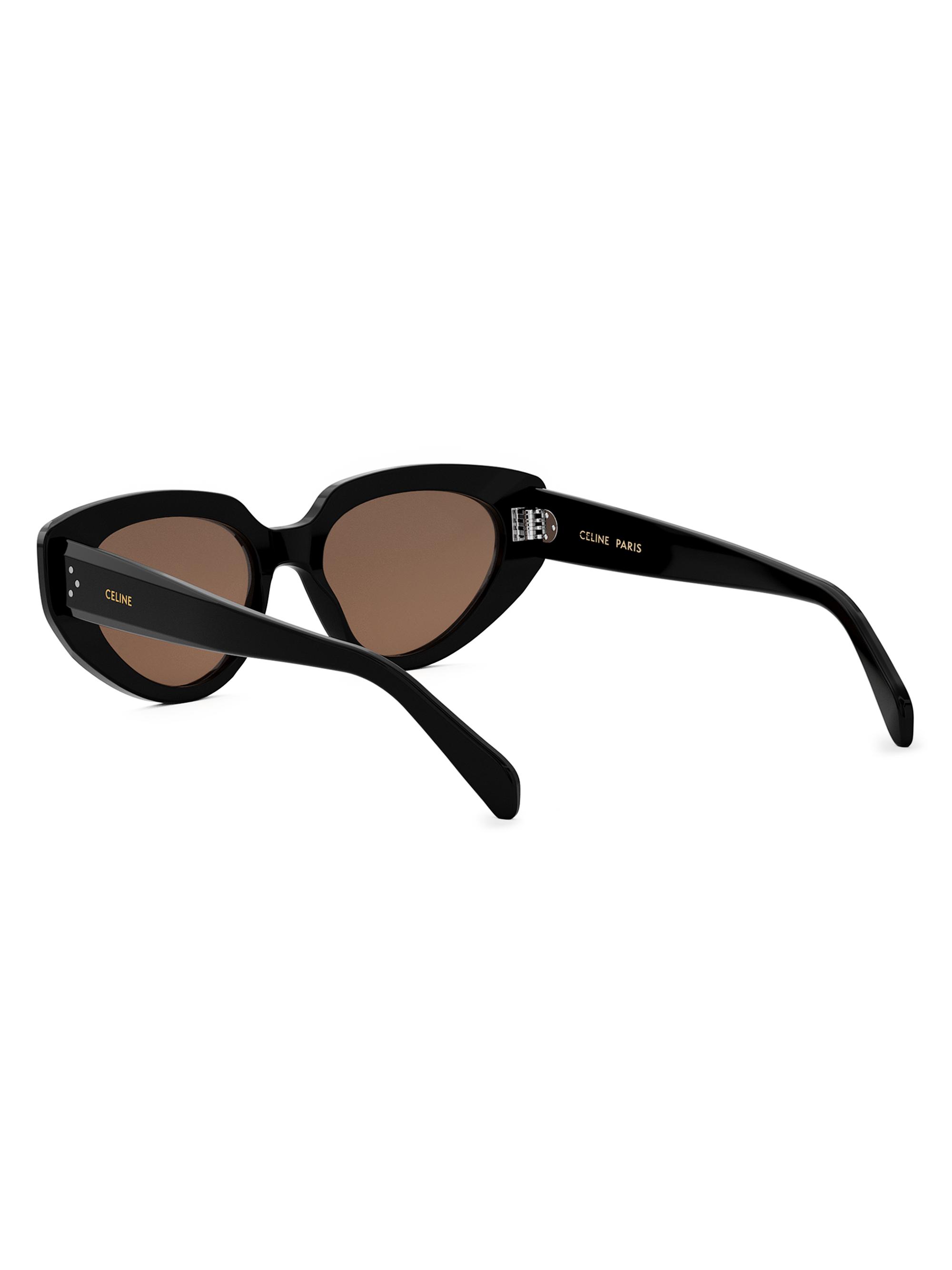 CELINE Bold 3 Dots 54MM Cat-Eye Sunglasses | Saks Fifth Avenue