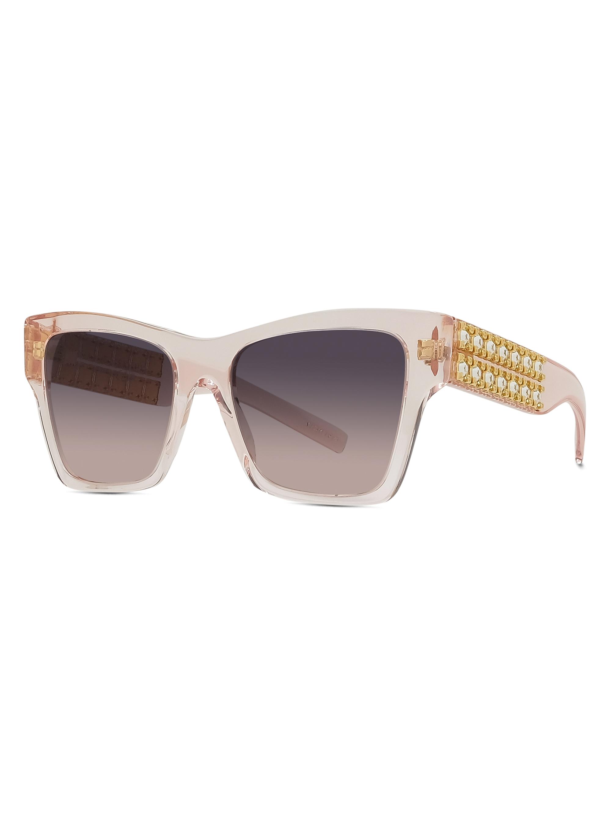 Givenchy Women's 54MM Square Sunglasses - Transparent Pink Gradient