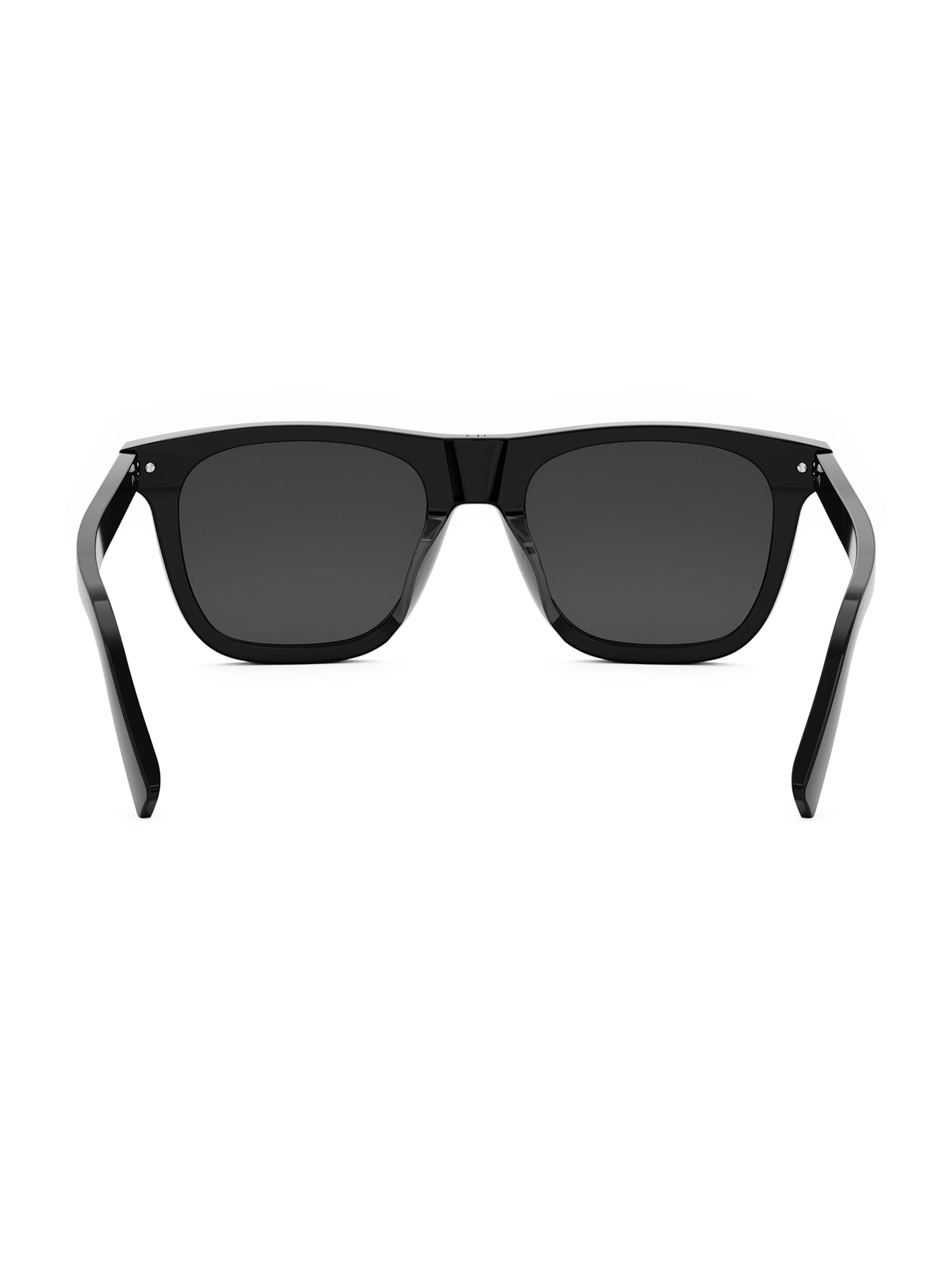 DIOR DiorBlackSuit S13I Havana 53MM Square Sunglasses | Saks Fifth