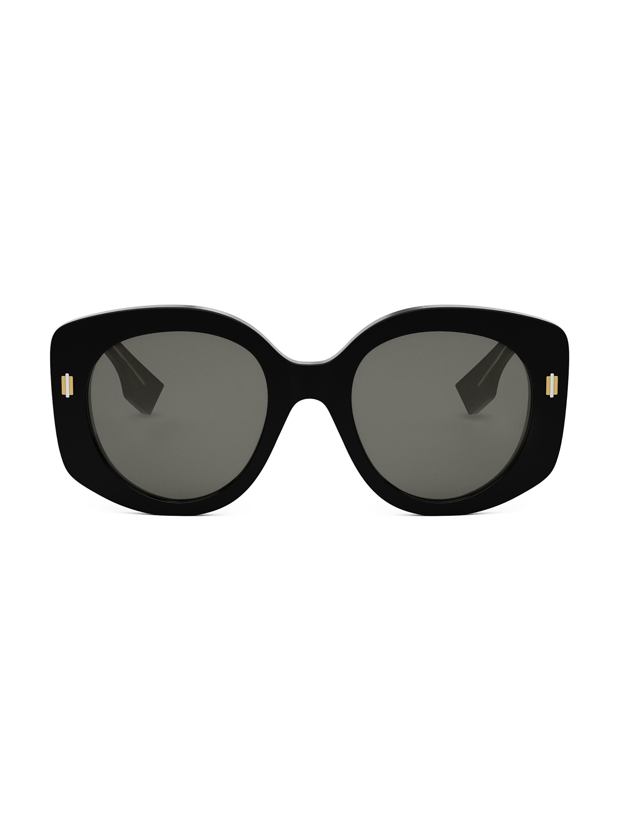 Fendi Roma 51MM Round Sunglasses | Saks Fifth Avenue